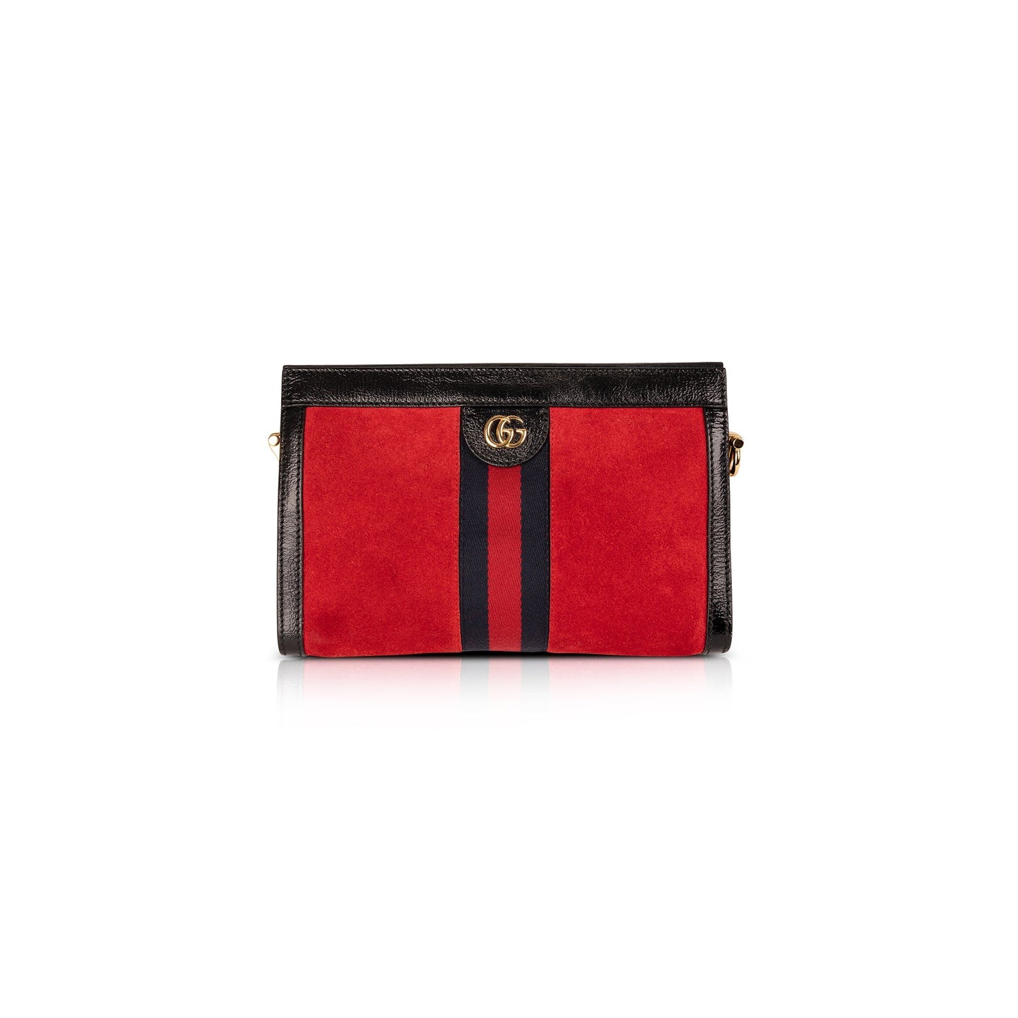 Gucci Small Suede Ophidia Chain Shoulder Bag