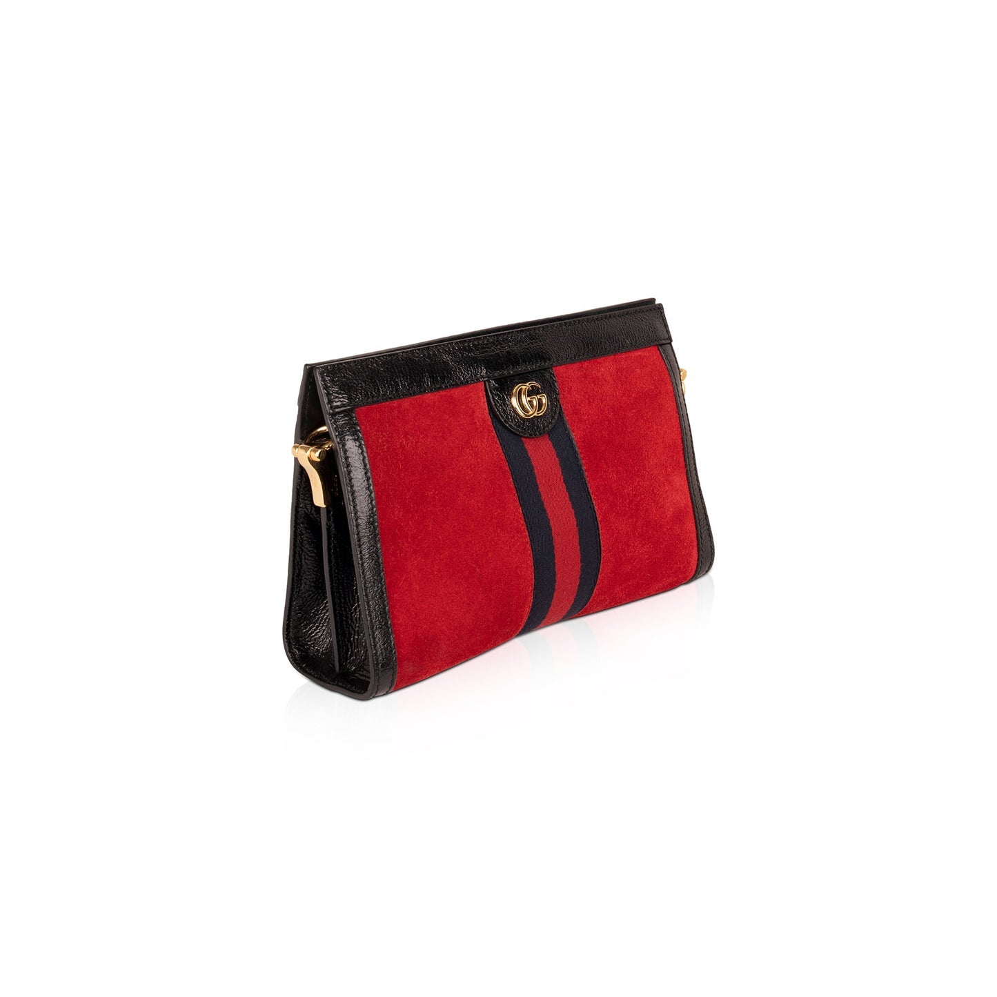 Gucci Small Suede Ophidia Chain Shoulder Bag