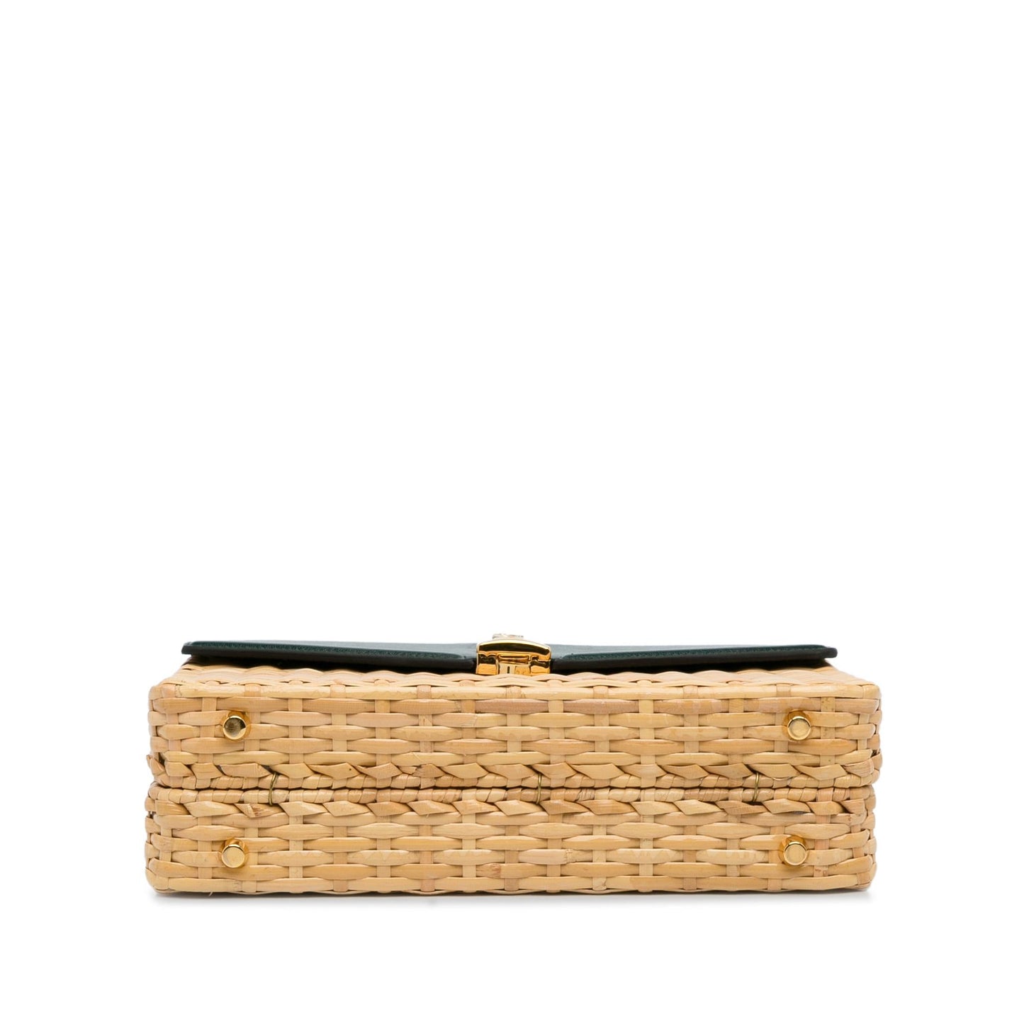 Gucci Small Sylvie Wicker Satchel (SHG-Wpjdzr)