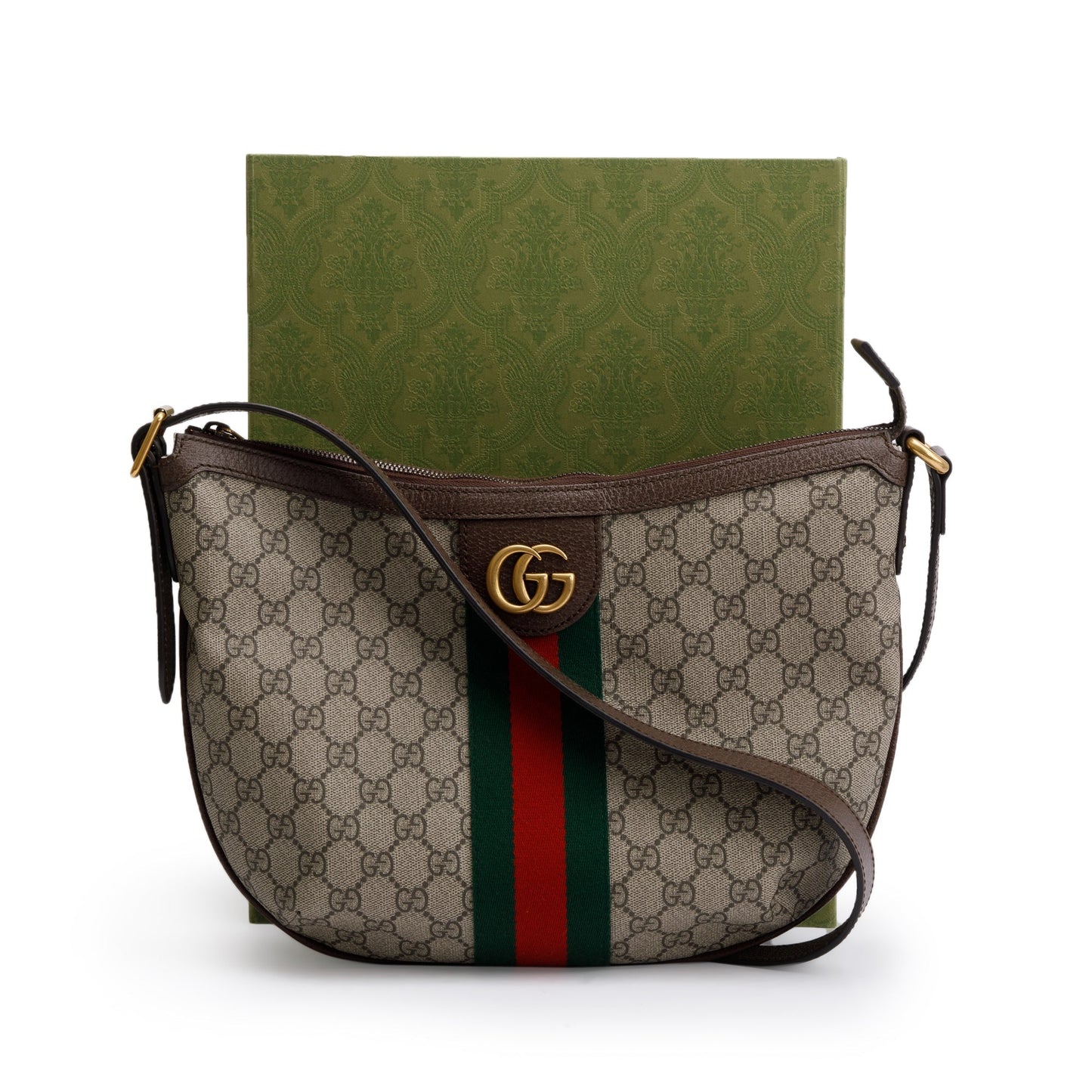 Gucci Soft GG Supreme Web Small Ophidia GG Small Crossbody Bag