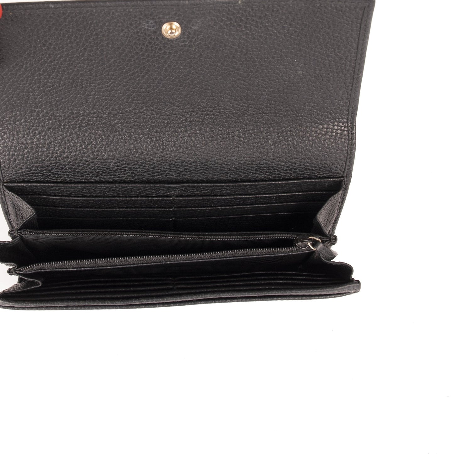 Gucci Soho Continental Leather Wallet