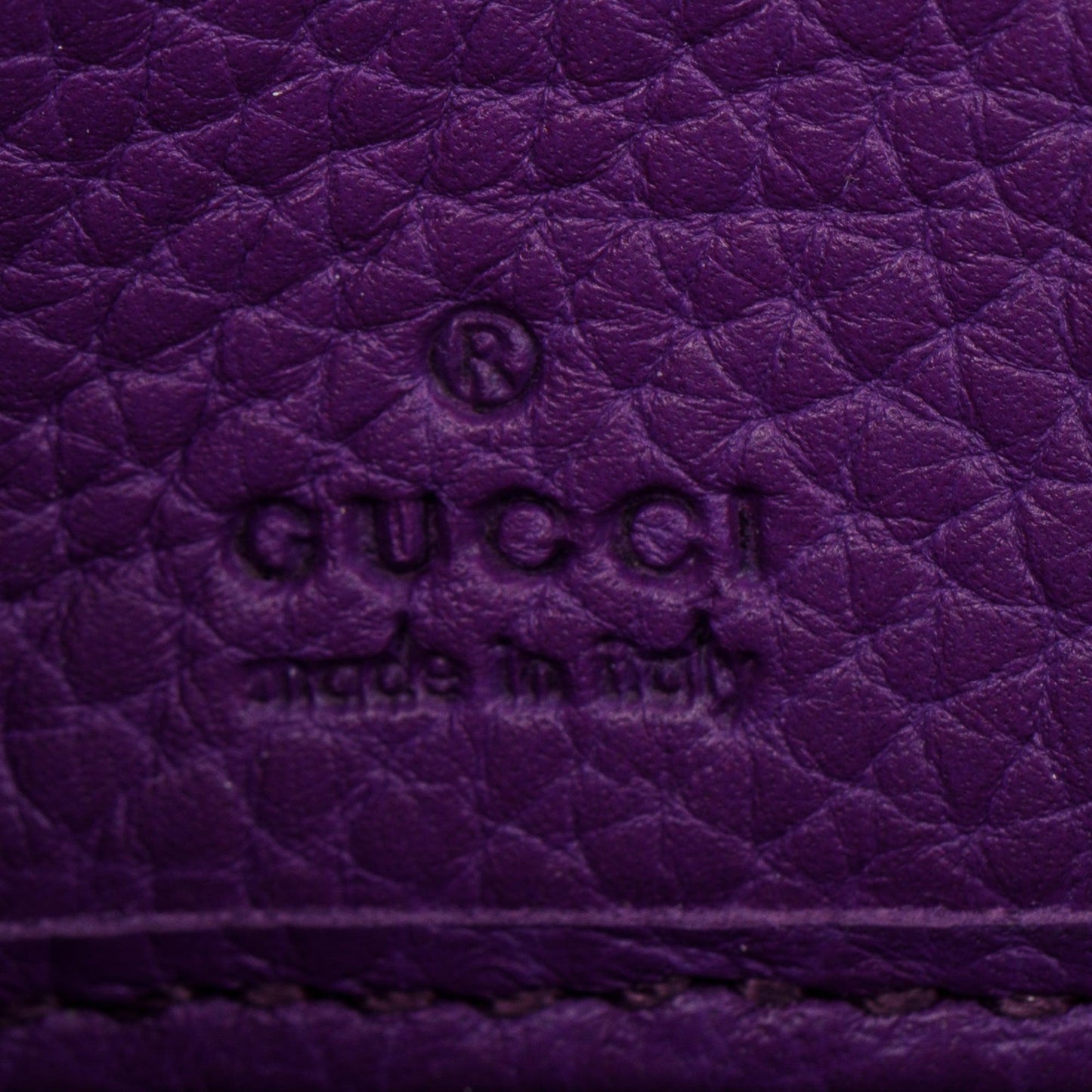 Gucci Soho Leather Zip Around Wallet