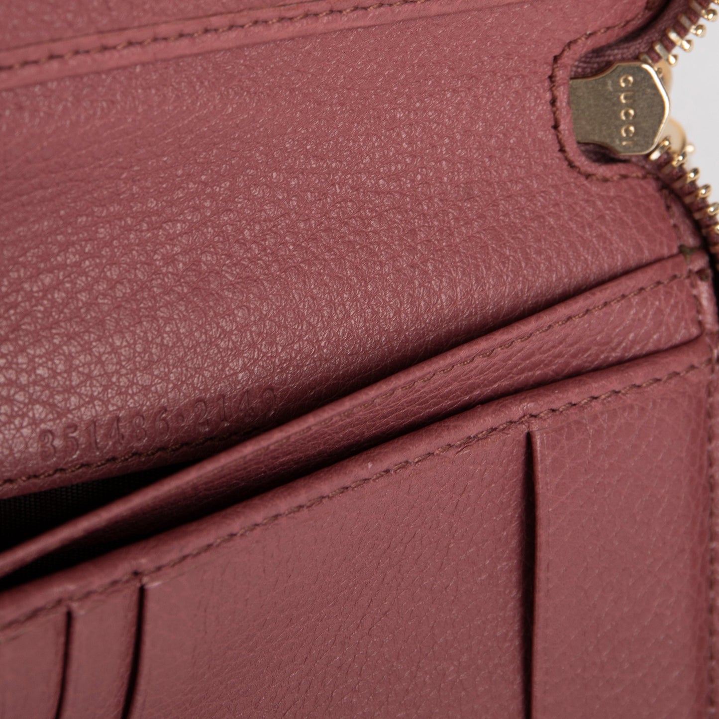 Gucci Soho Zip-Around Wallet