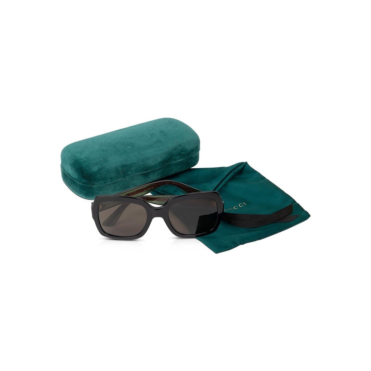 Gucci Square Web Sunglasses