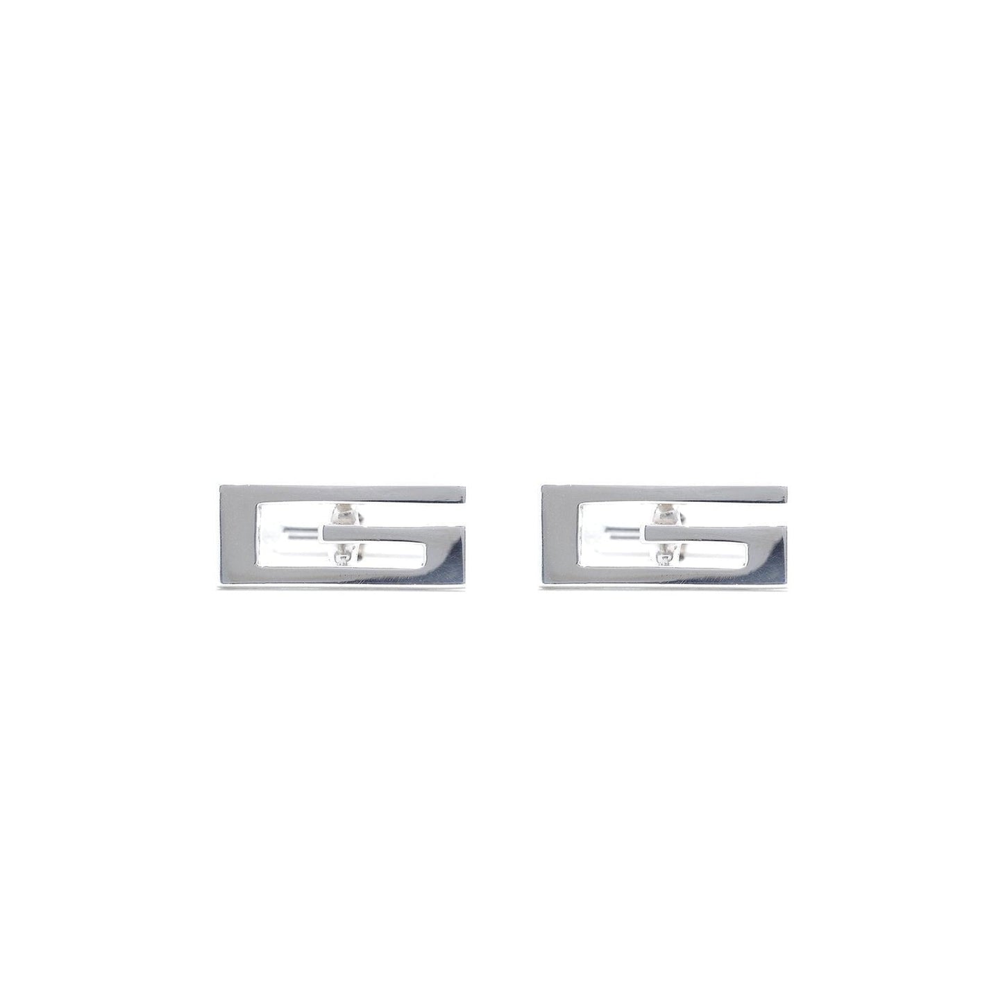 Gucci Sterling Silver G Cufflinks