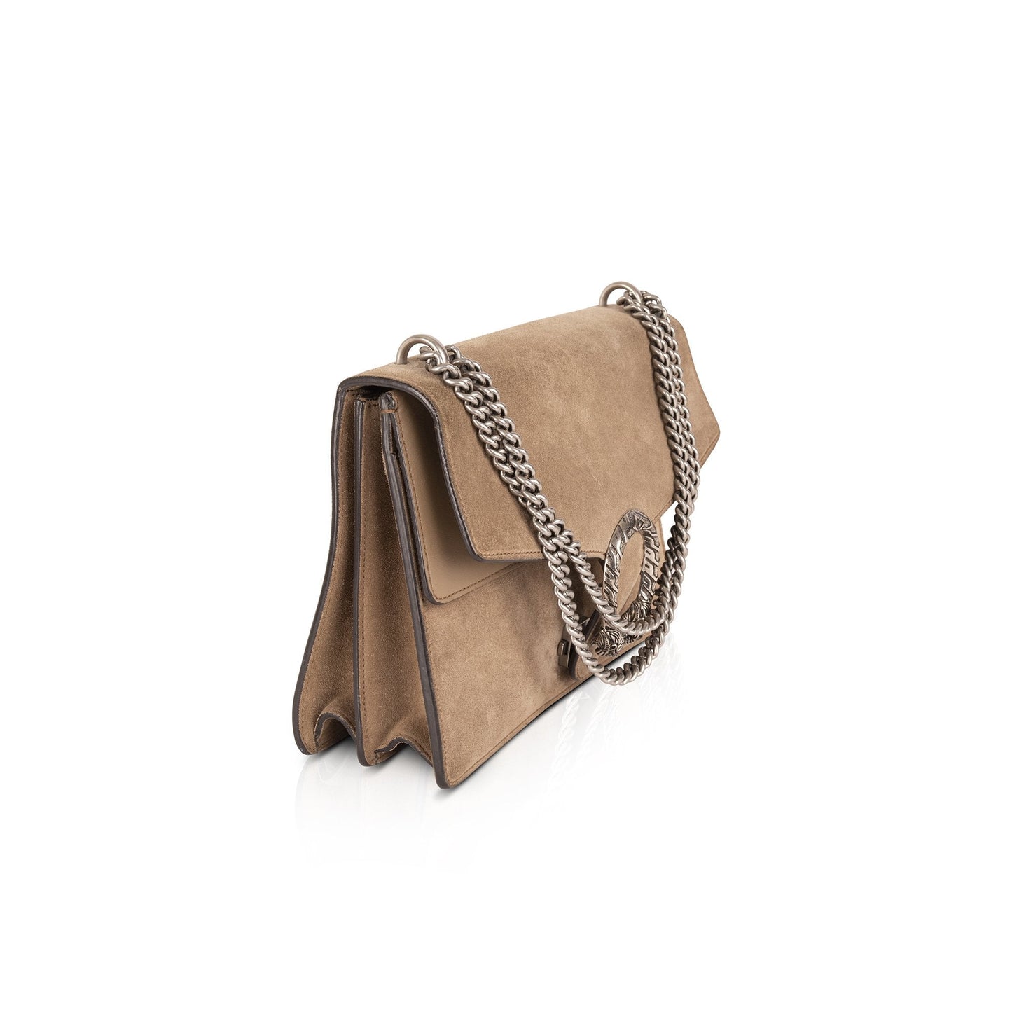 Gucci Suede Dionysus Medium Shoulder Bag