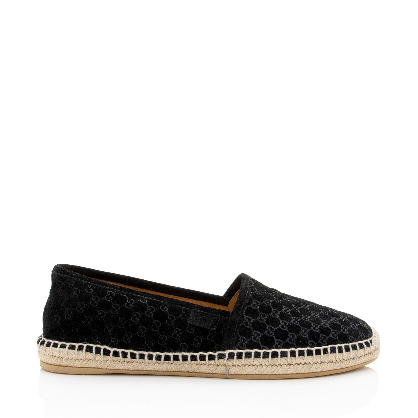 Gucci Suede Microguccissima Pilar Espadrilles - Size 9.5 / 39.5 (SHF-f616QH)