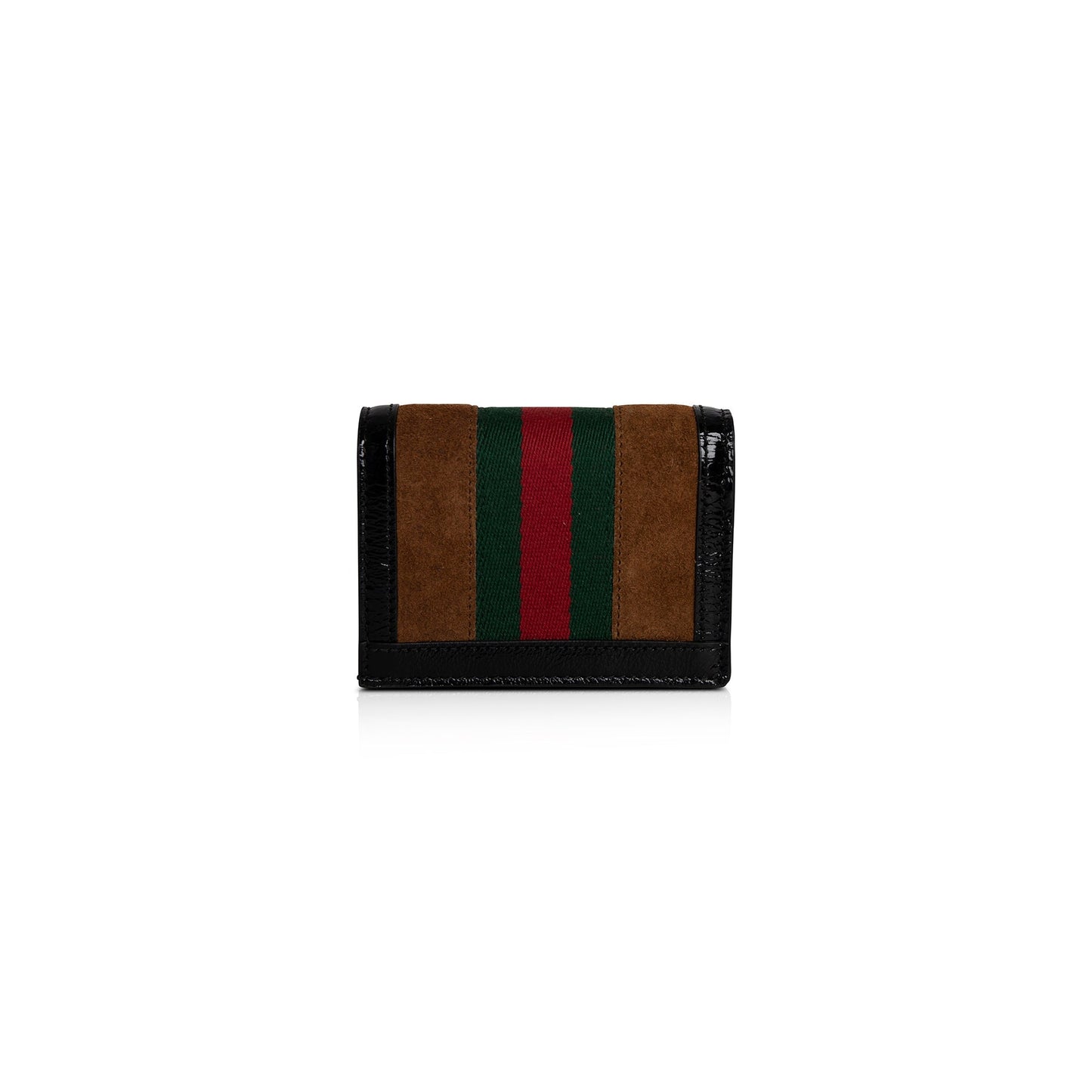 Gucci Suede Ophidia GG Card Case Wallet