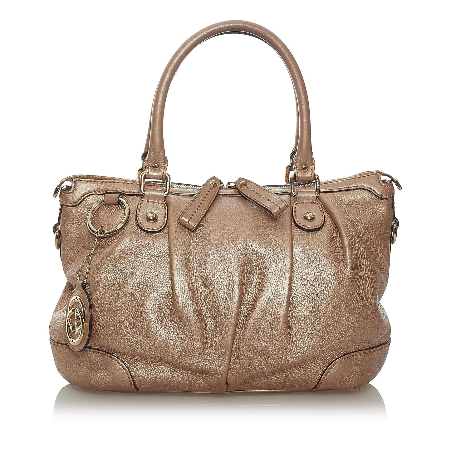 Gucci Sukey Leather Satchel (SHG-37221)
