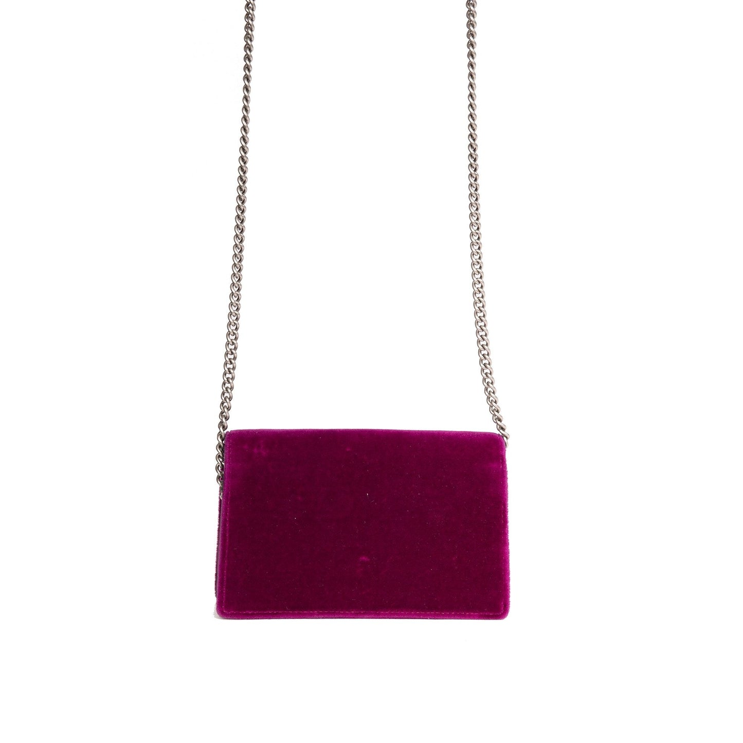 Gucci Super Mini Dionysus Velvet Chain Bag