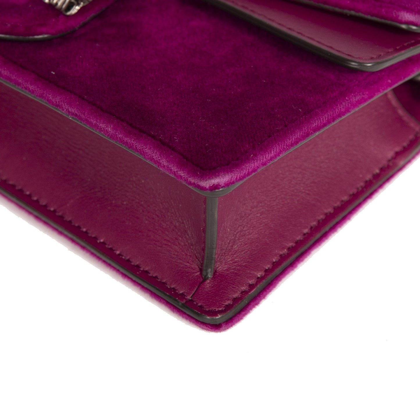 Gucci Super Mini Dionysus Velvet Chain Bag