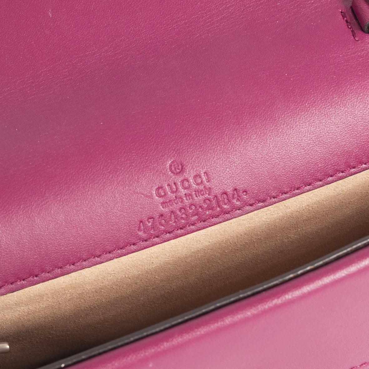 Gucci Super Mini Dionysus Velvet Chain Bag