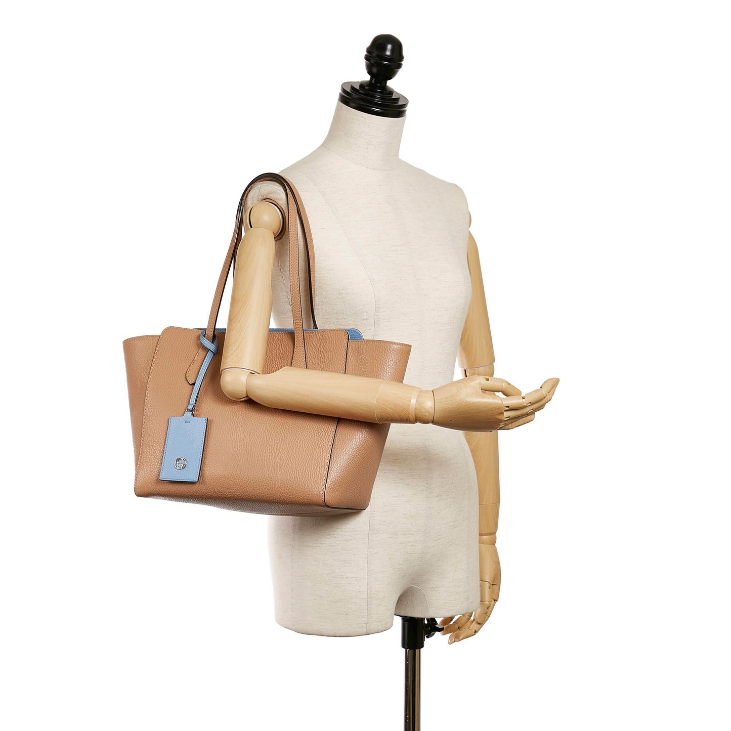 Gucci Swing Leather Tote Bag (SHG-30462)