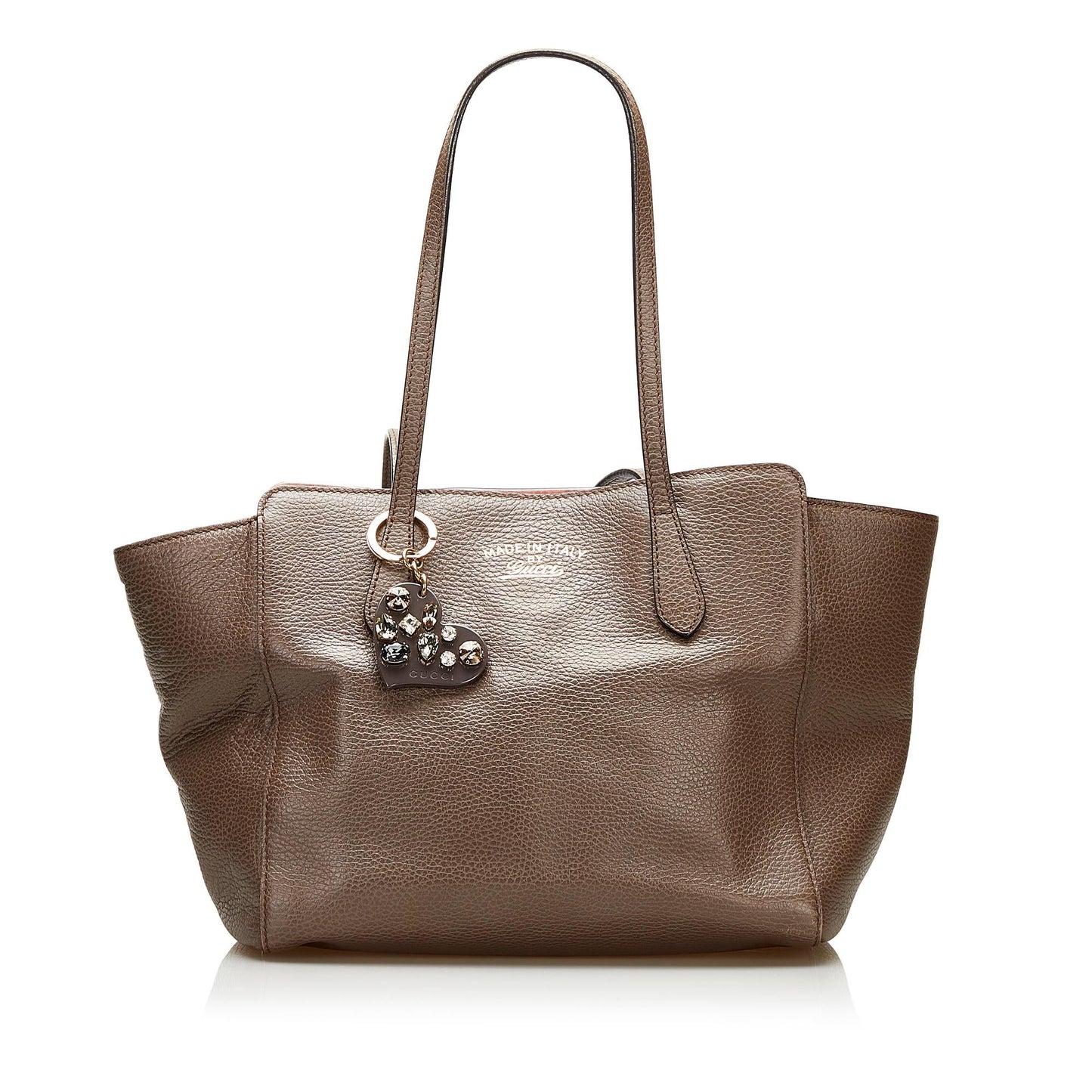 Gucci Swing Leather Tote Bag (SHG-35612)