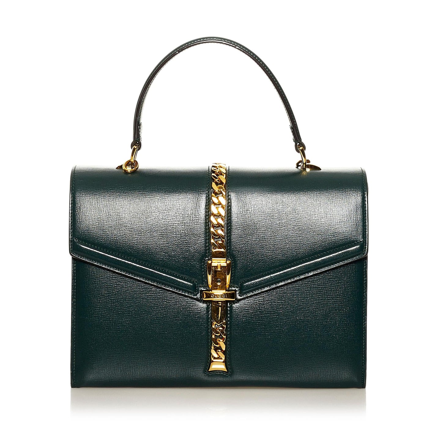 Gucci Sylvie 1969 Leather Satchel (SHG-37211)