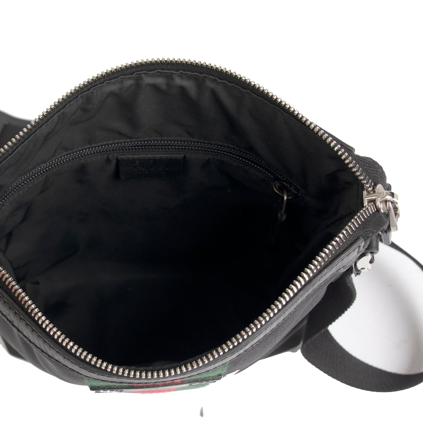 Gucci Techno Canvas Web Messenger Bag