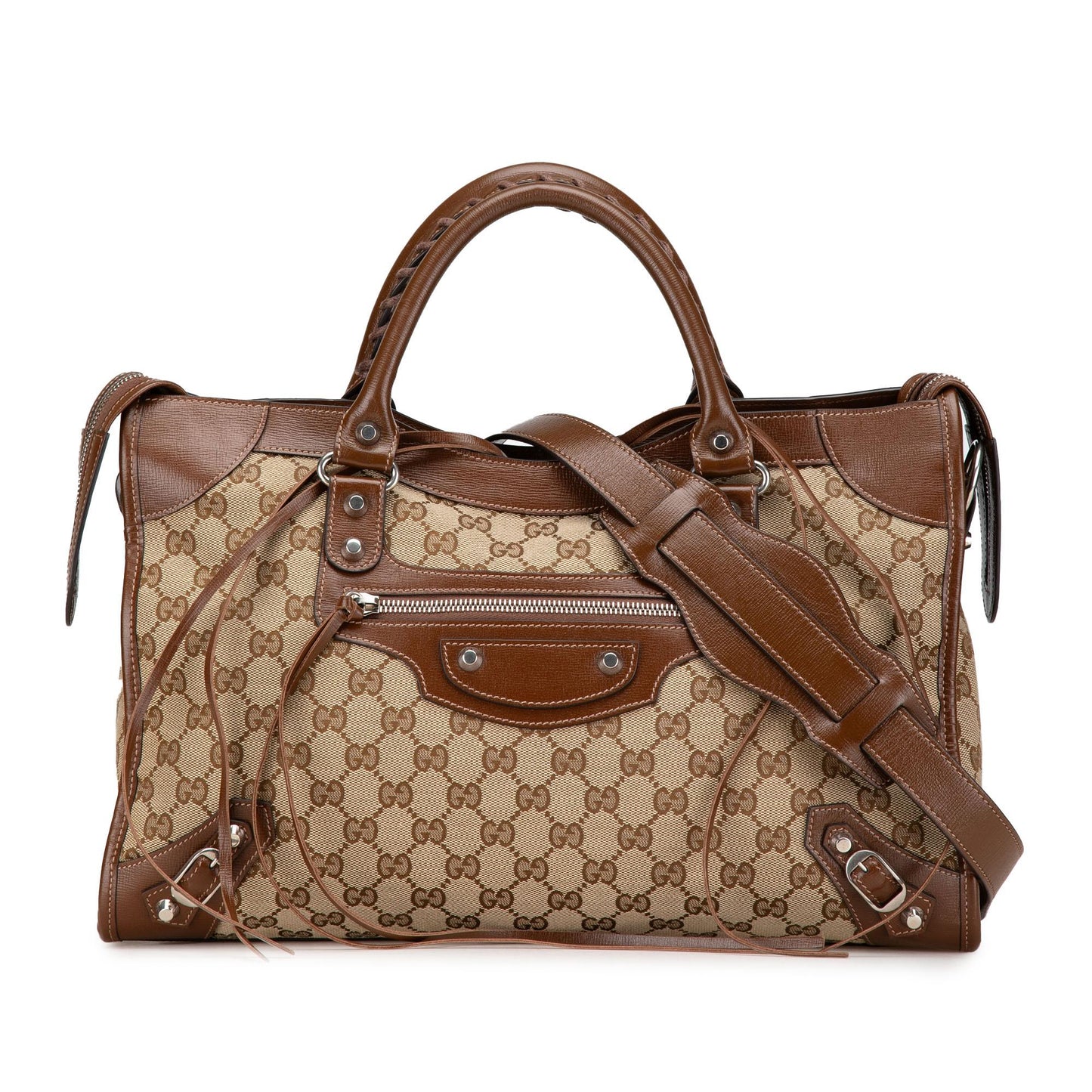 Gucci The Hacker Project GG Canvas Neo Classic Satchel