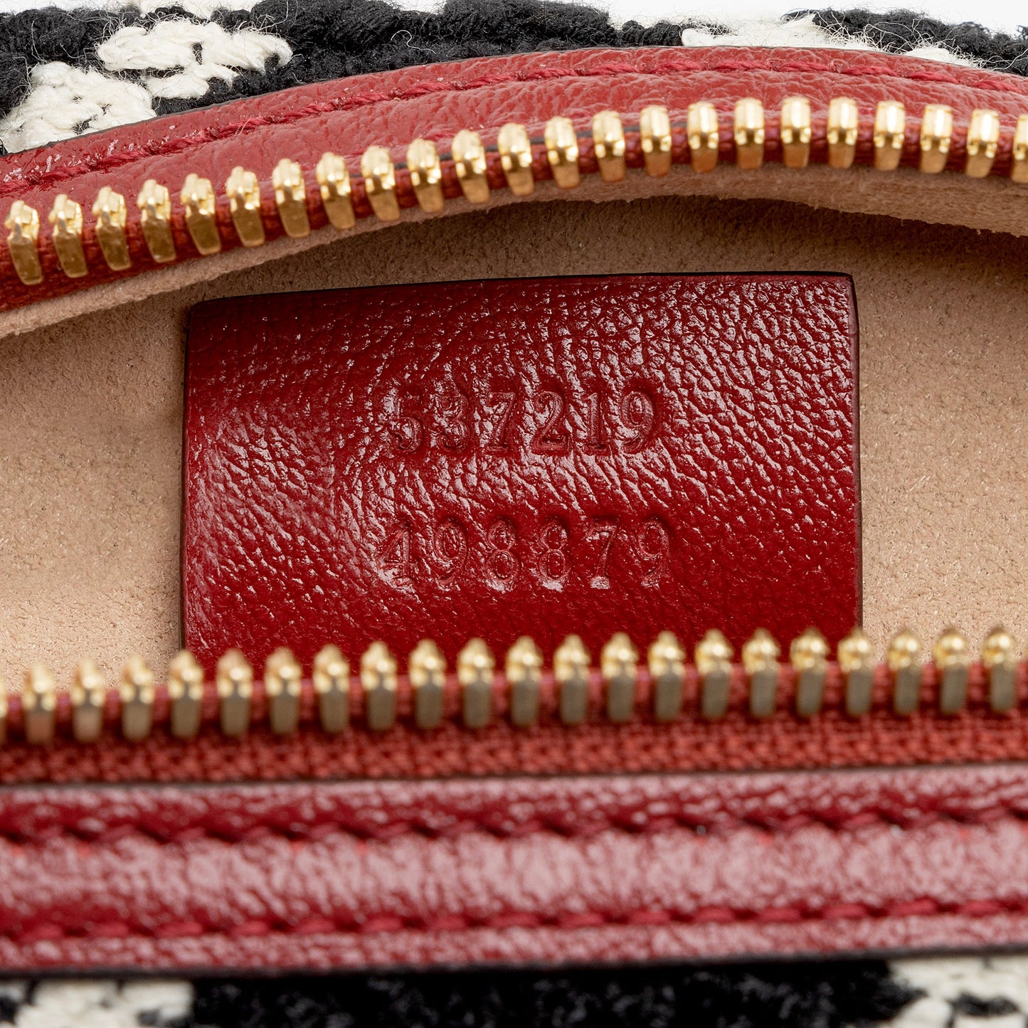 Gucci Tweed Pochette (SHF-22916)
