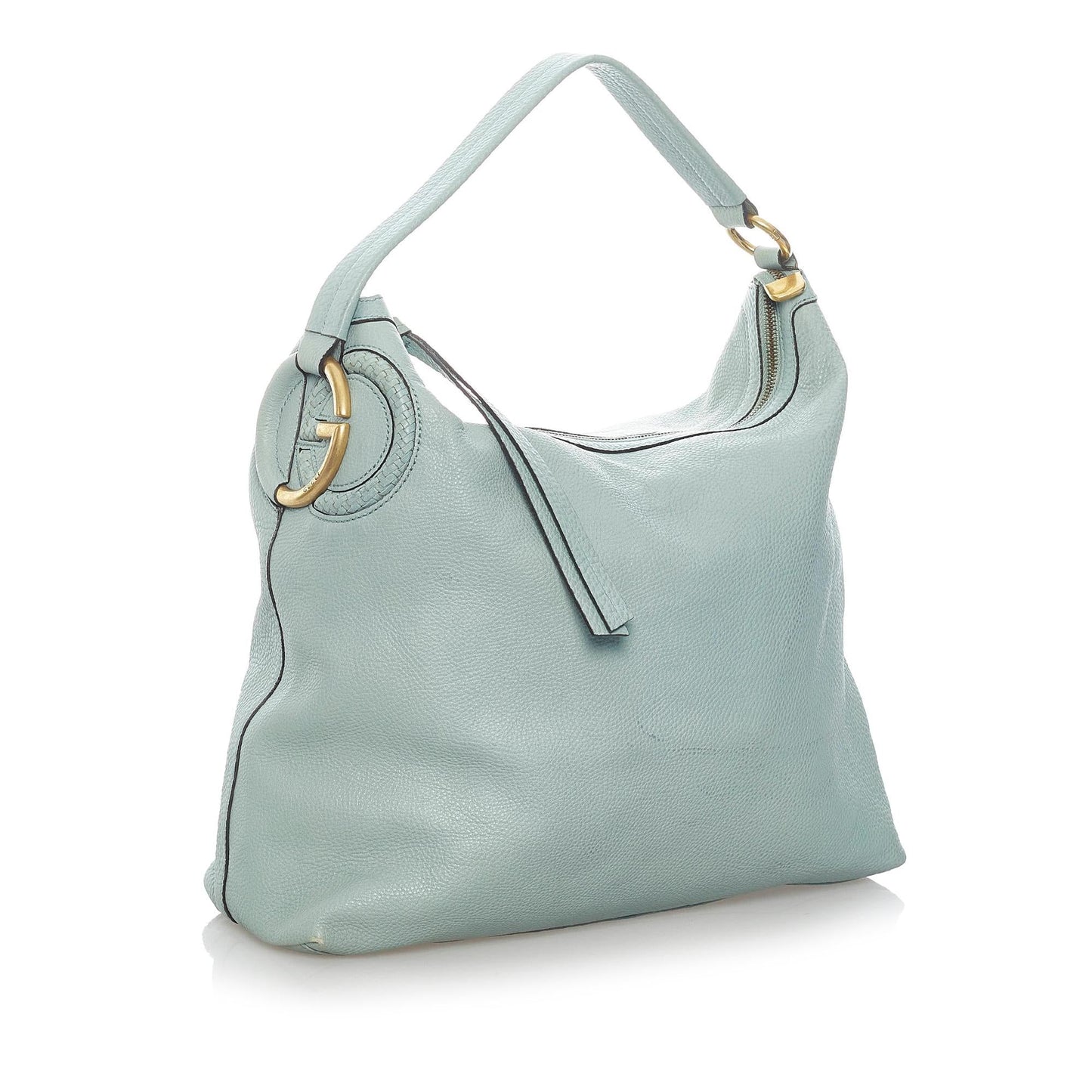 Gucci Twill Leather Shoulder Bag (SHG-31123)