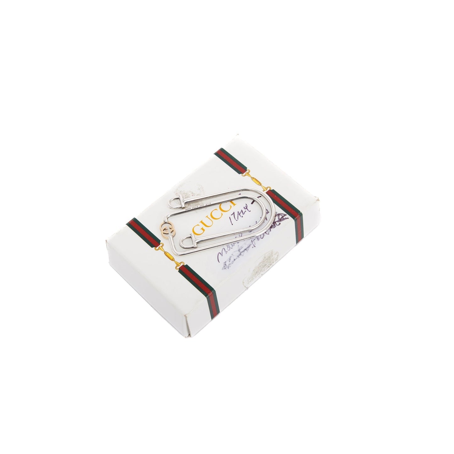 Gucci Two-Tone GG Paperclip Money Clip