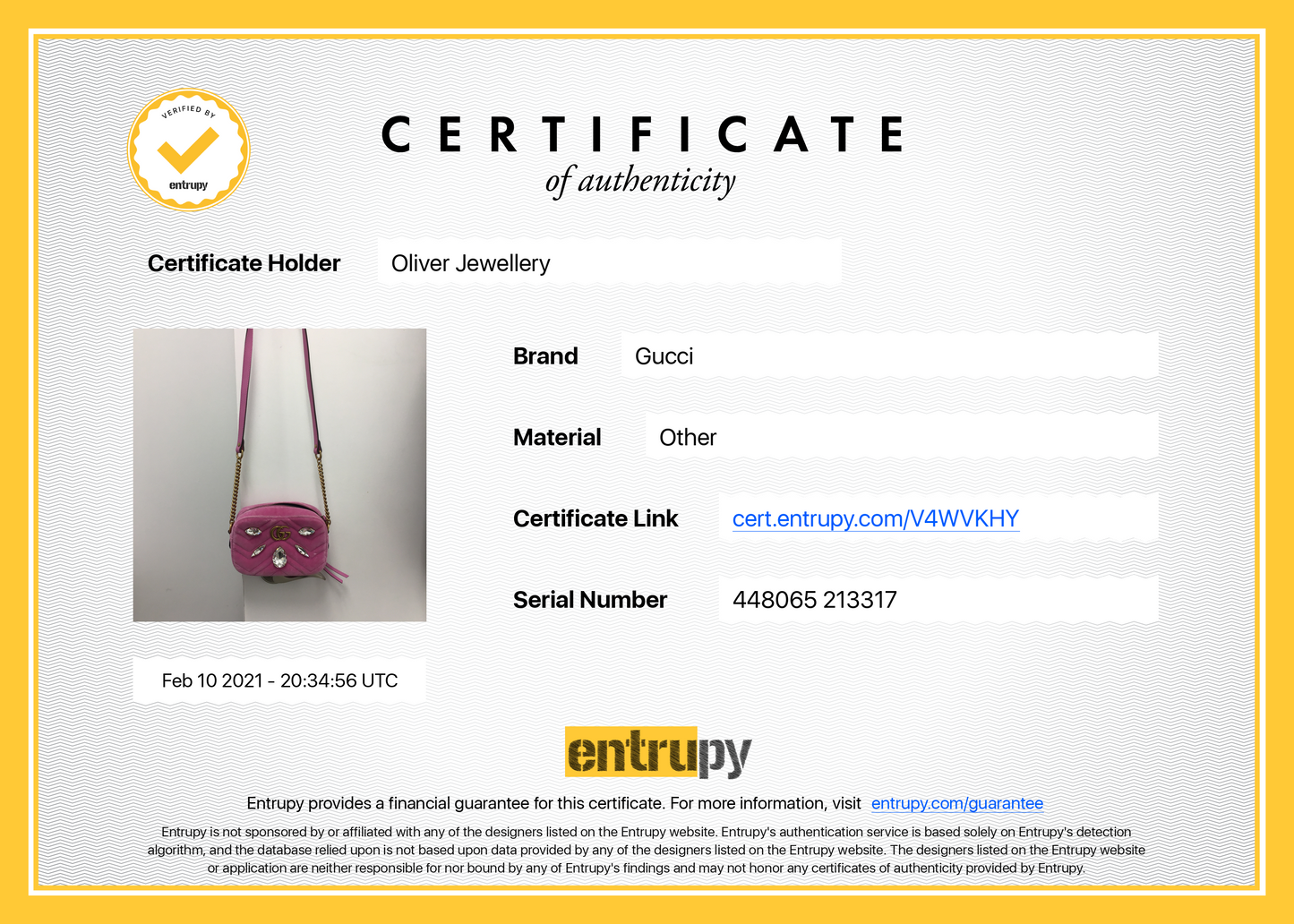 Gucci Velvet Crystal GG Marmont Matelasse Mini Bag