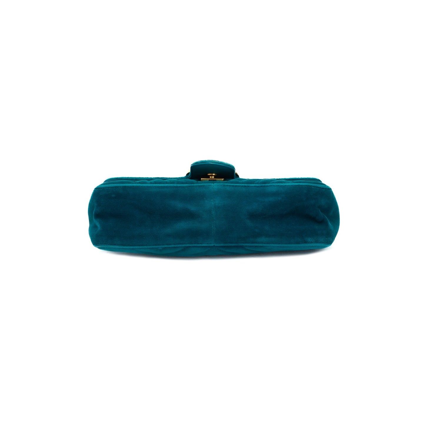 Gucci Velvet Matelasse GG Marmont Small Shoulder Bag