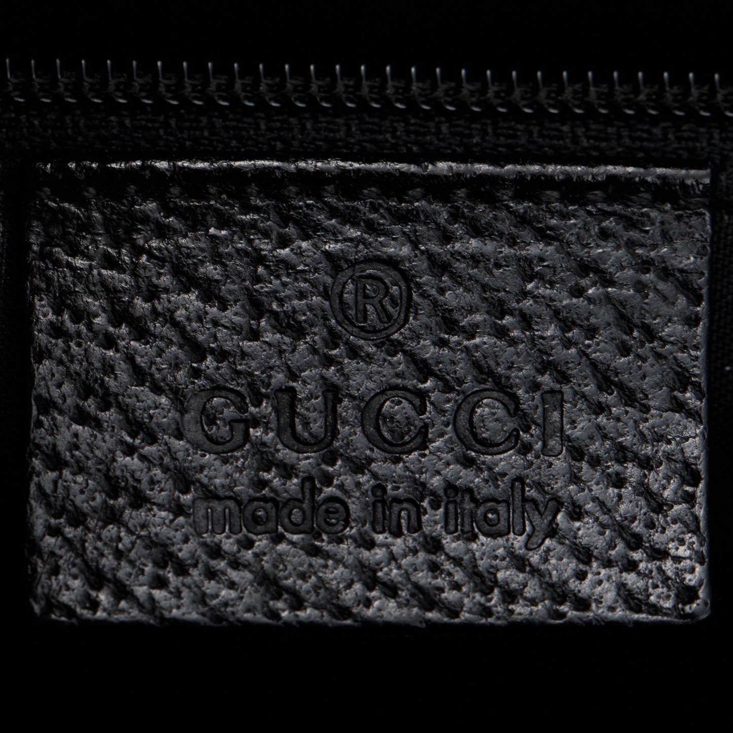 Gucci Vintage Black Calfskin Leather Jackie Small Tote Bag