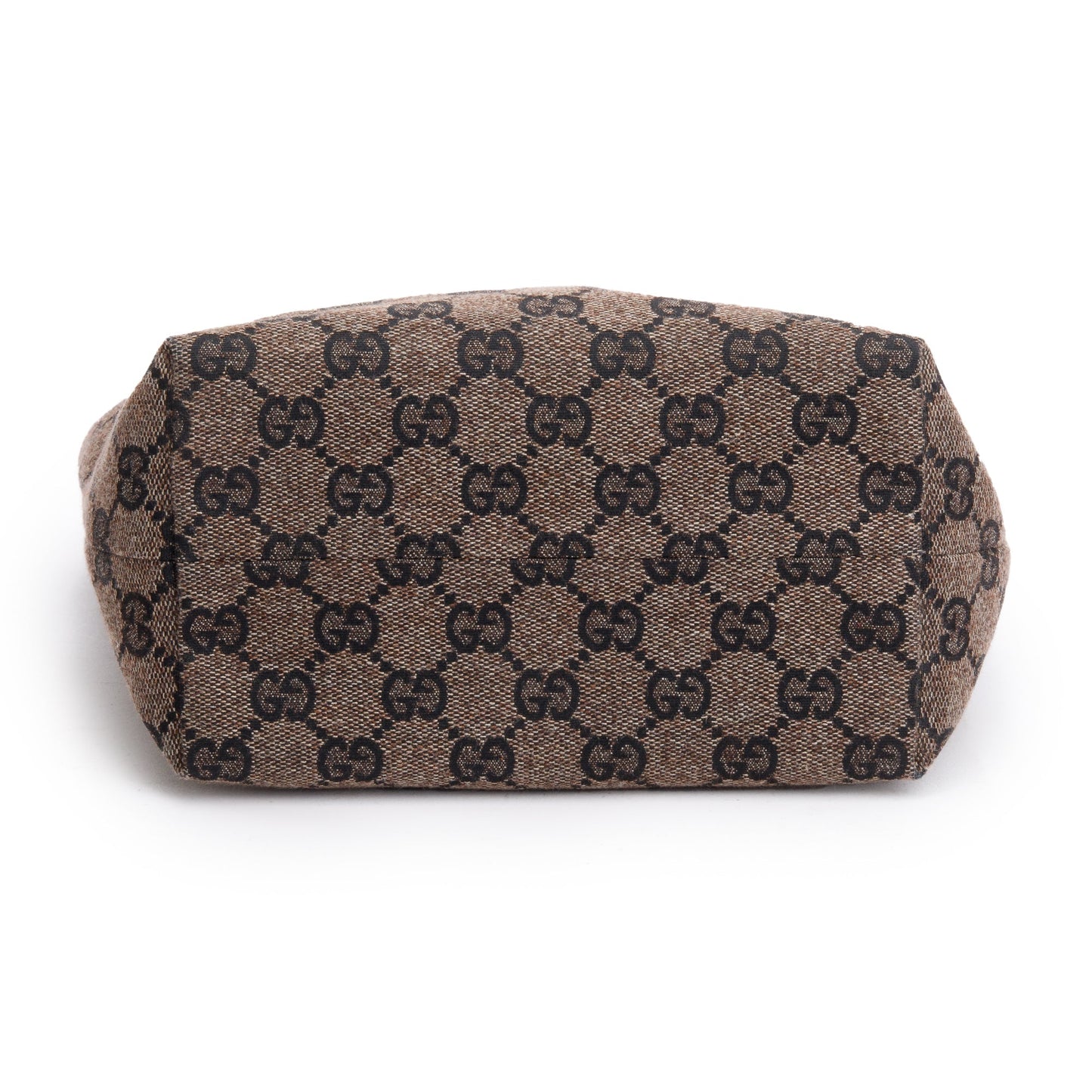 Gucci Vintage Brown GG Canvas Small Tote