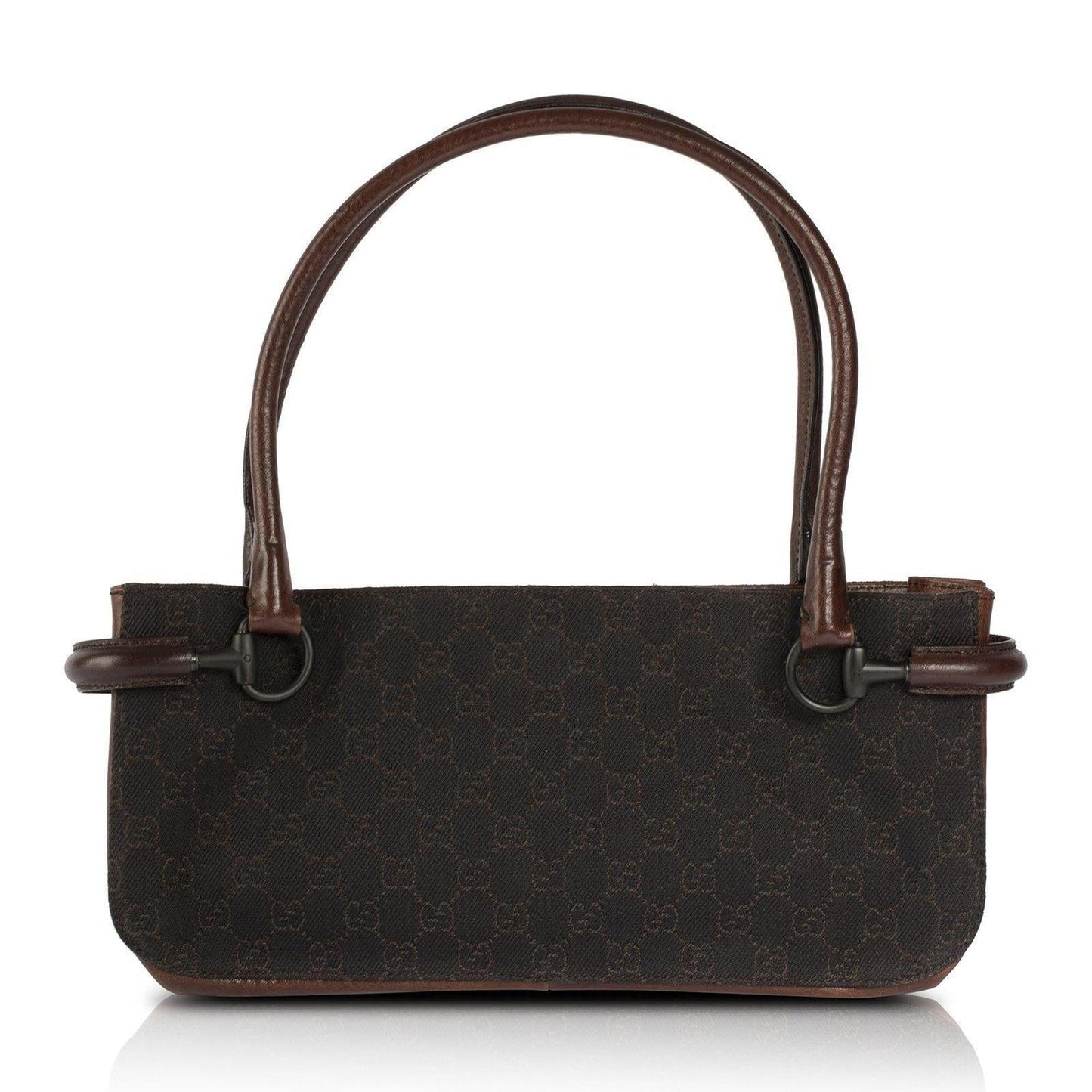 Gucci Vintage GG Canvas Shoulder Bag