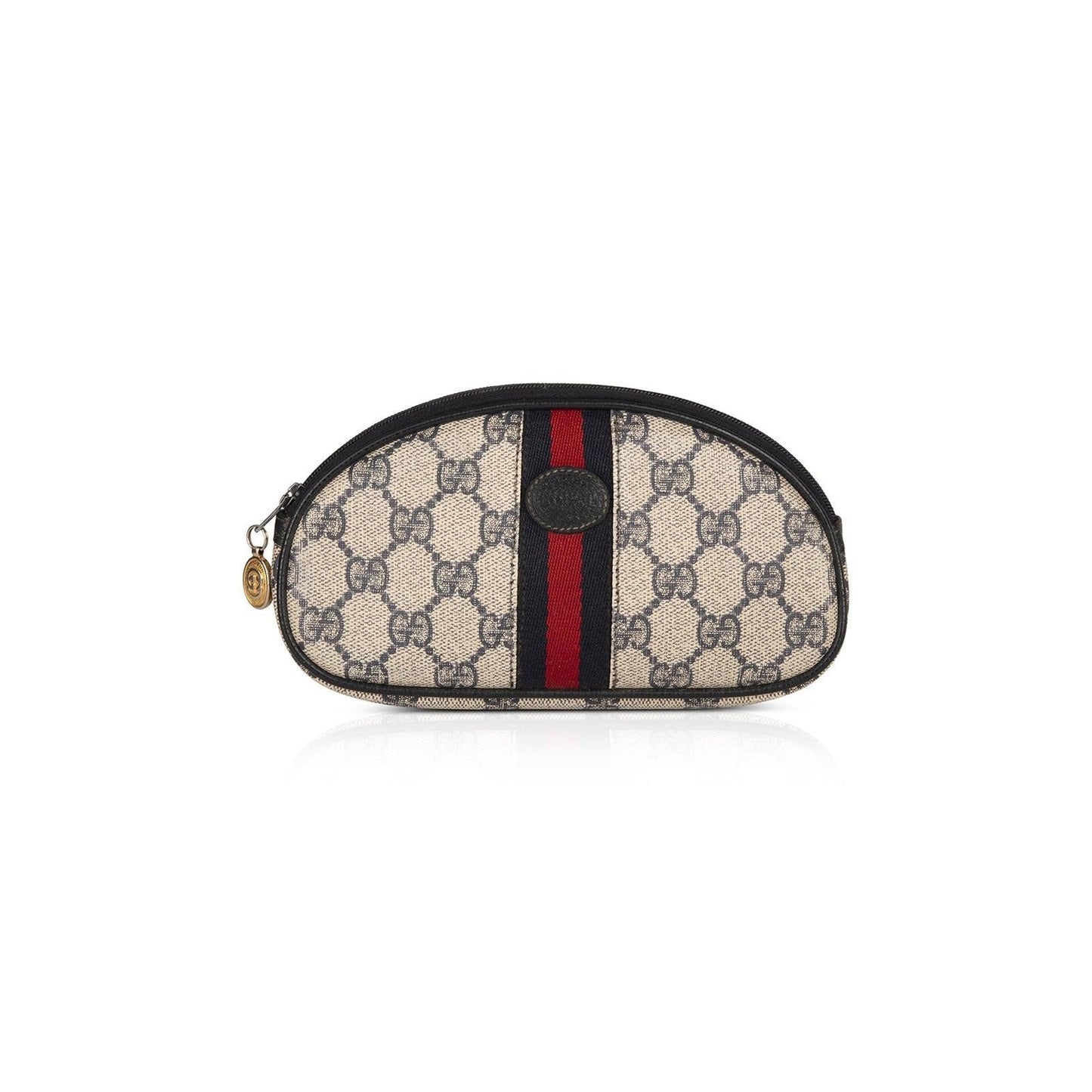 Gucci Vintage GG Plus Web Pouch