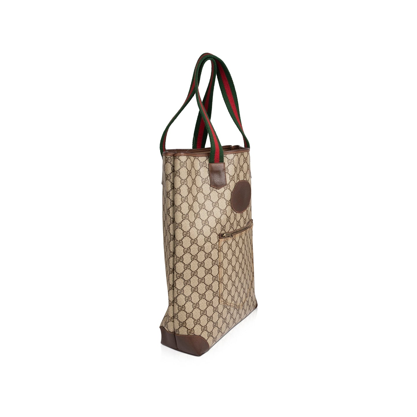 Gucci Vintage GG Plus Web Tote