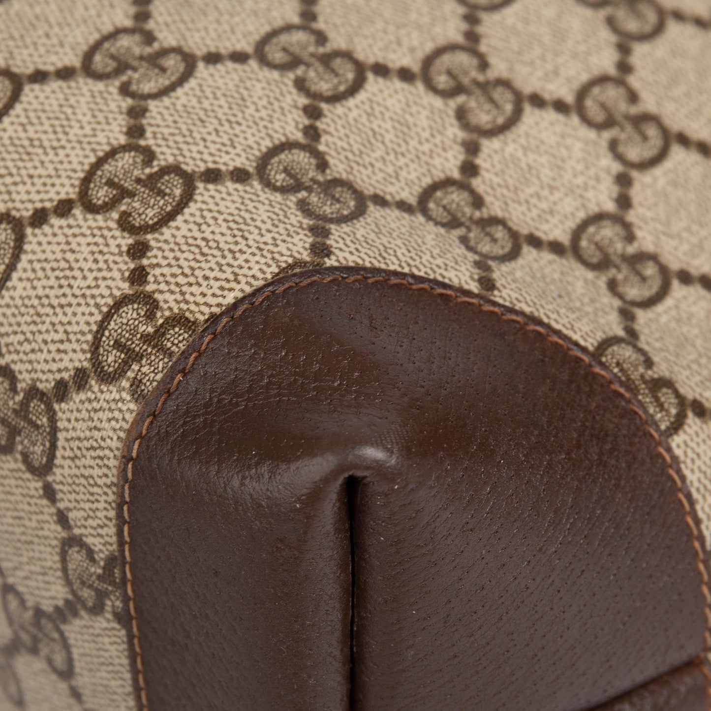 Gucci Vintage GG Plus Web Tote