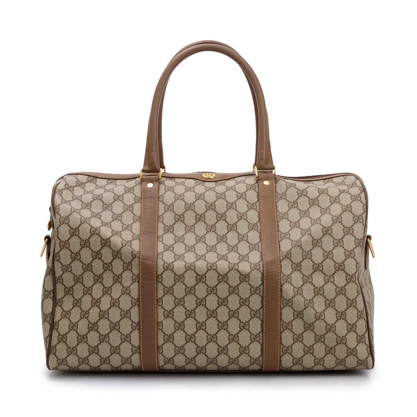 Gucci Vintage GG Supreme Interlocking G Duffle Bag