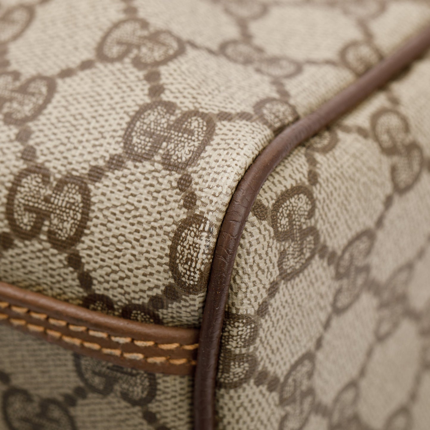 Gucci Vintage GG Supreme Interlocking G Duffle Bag
