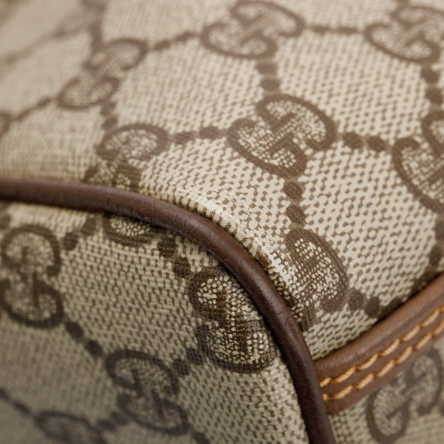 Gucci Vintage GG Supreme Interlocking G Duffle Bag