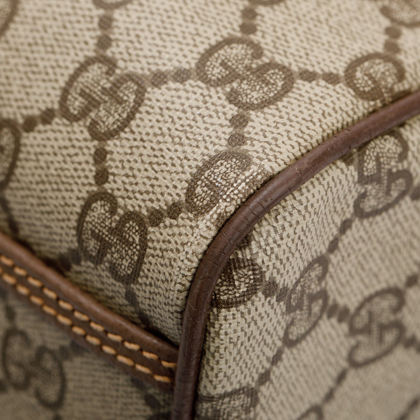 Gucci Vintage GG Supreme Interlocking G Duffle Bag