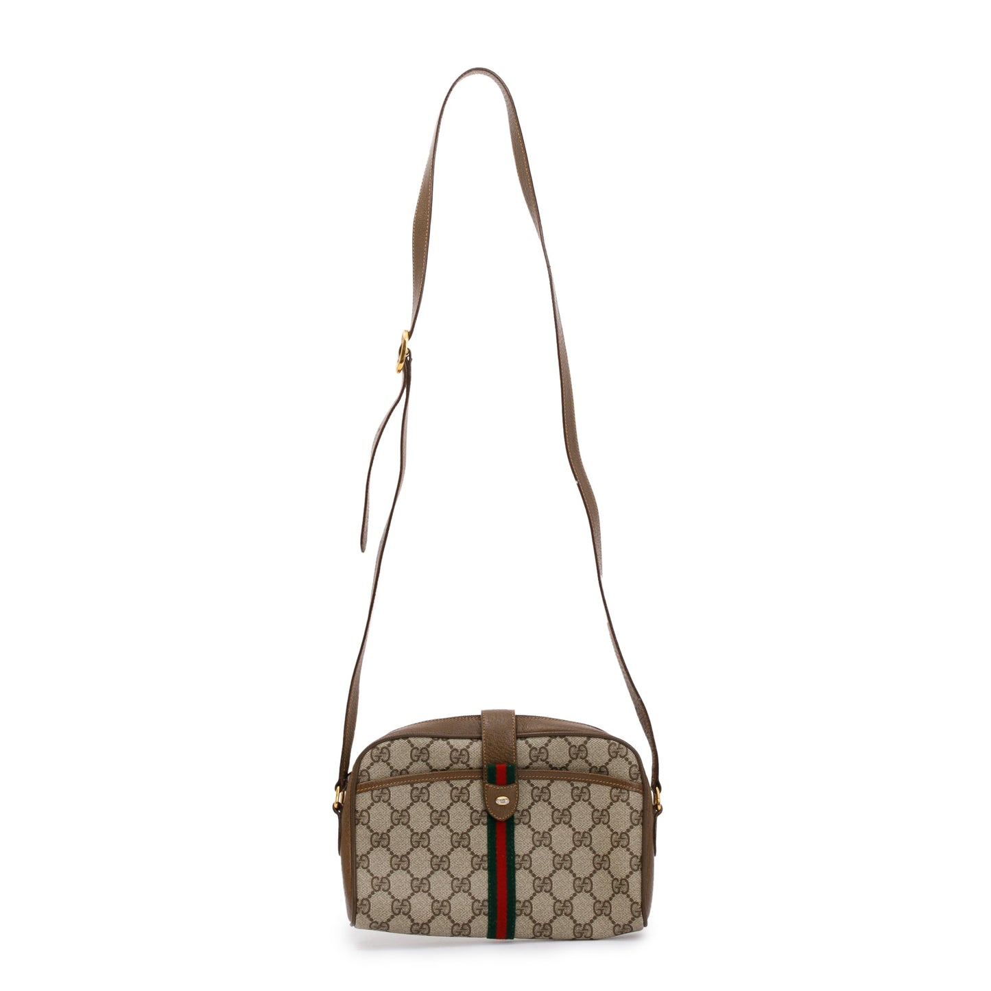 Gucci Vintage GG Supreme Web Crossbody Bag