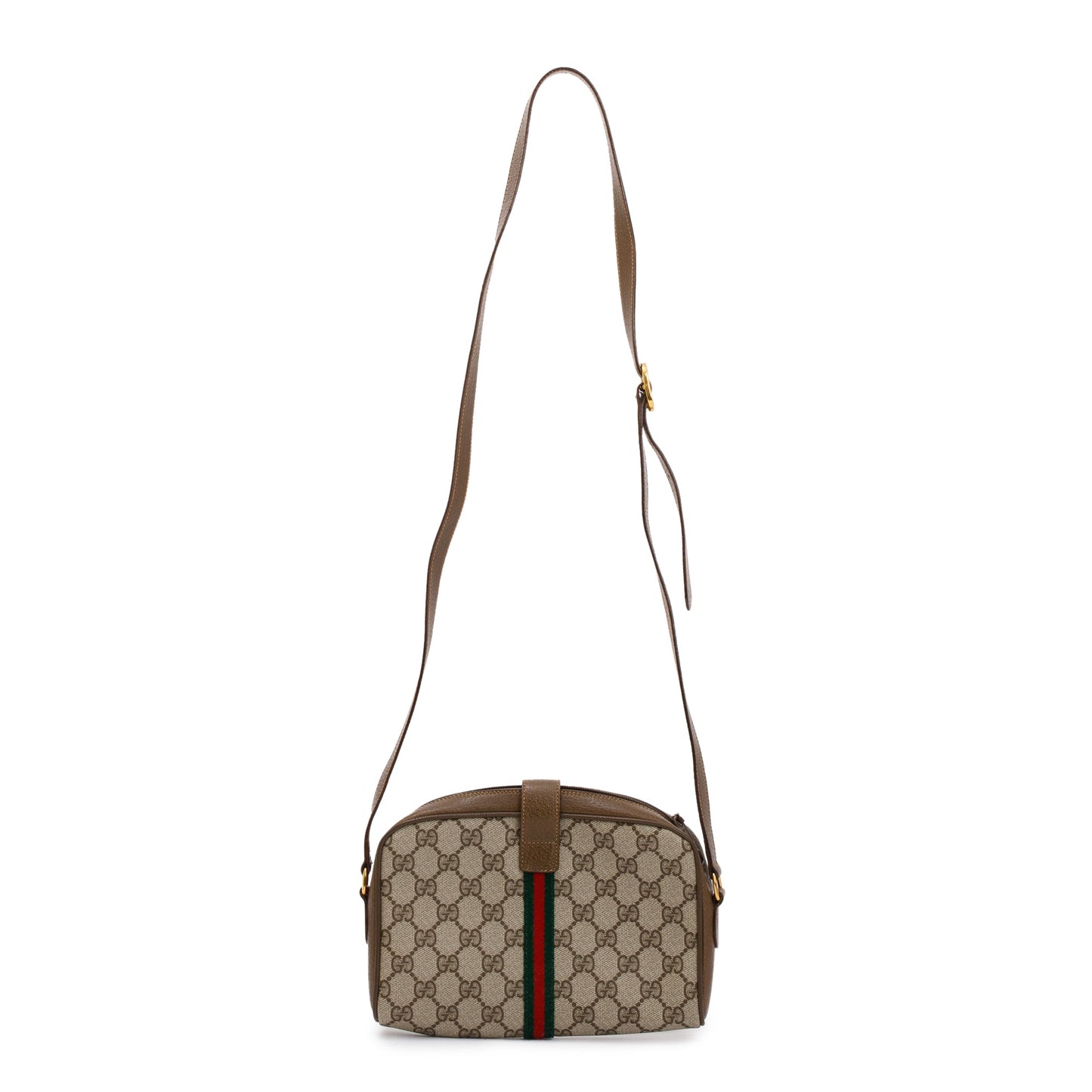 Gucci Vintage GG Supreme Web Crossbody Bag