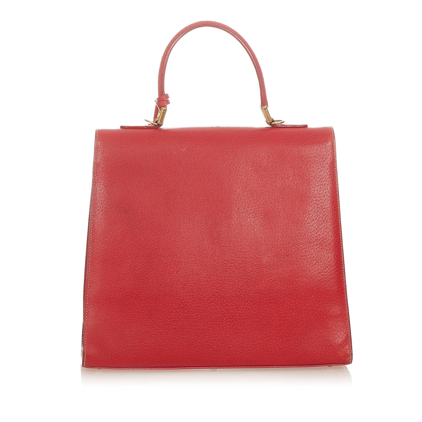 Gucci Vintage Lady Lock Leather Handbag (SHG-31855)