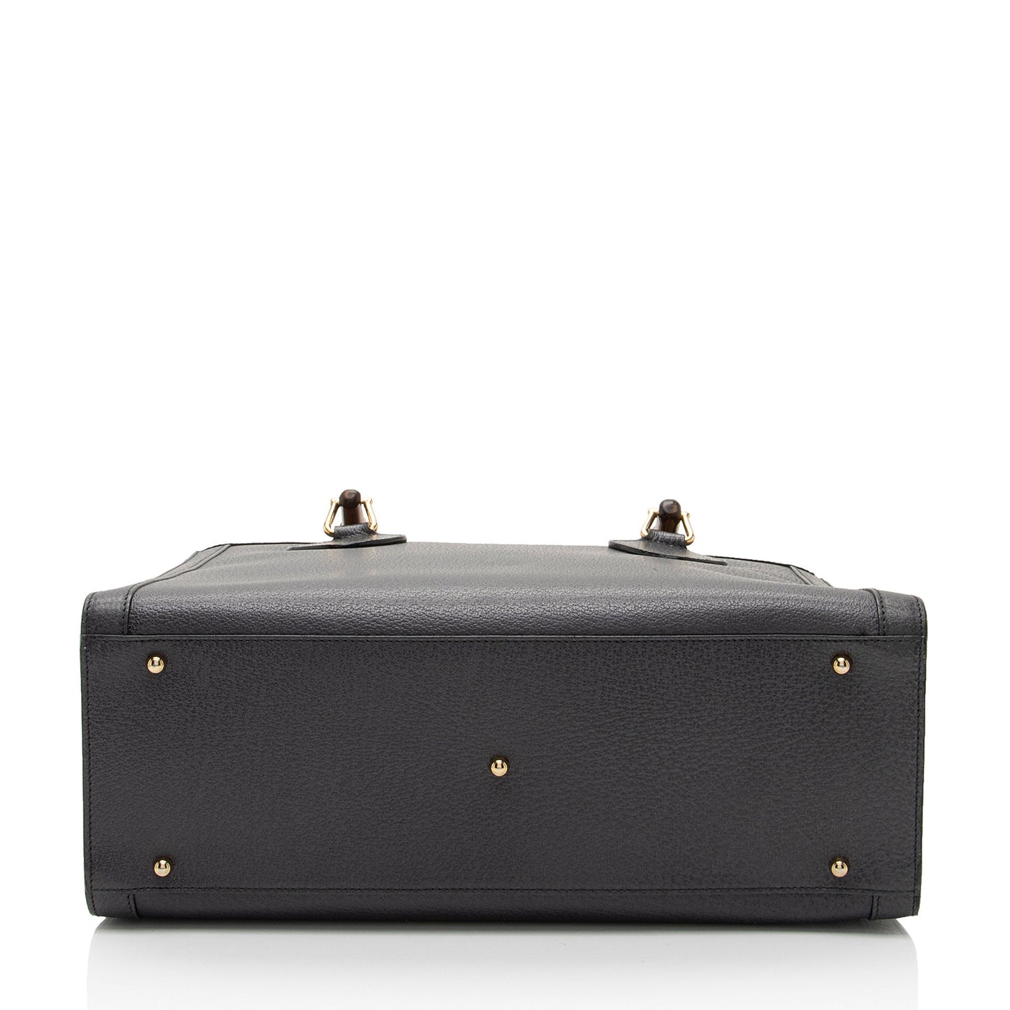 Gucci Vintage Leather Bamboo Diana Tote (SHF-7SmqFT)