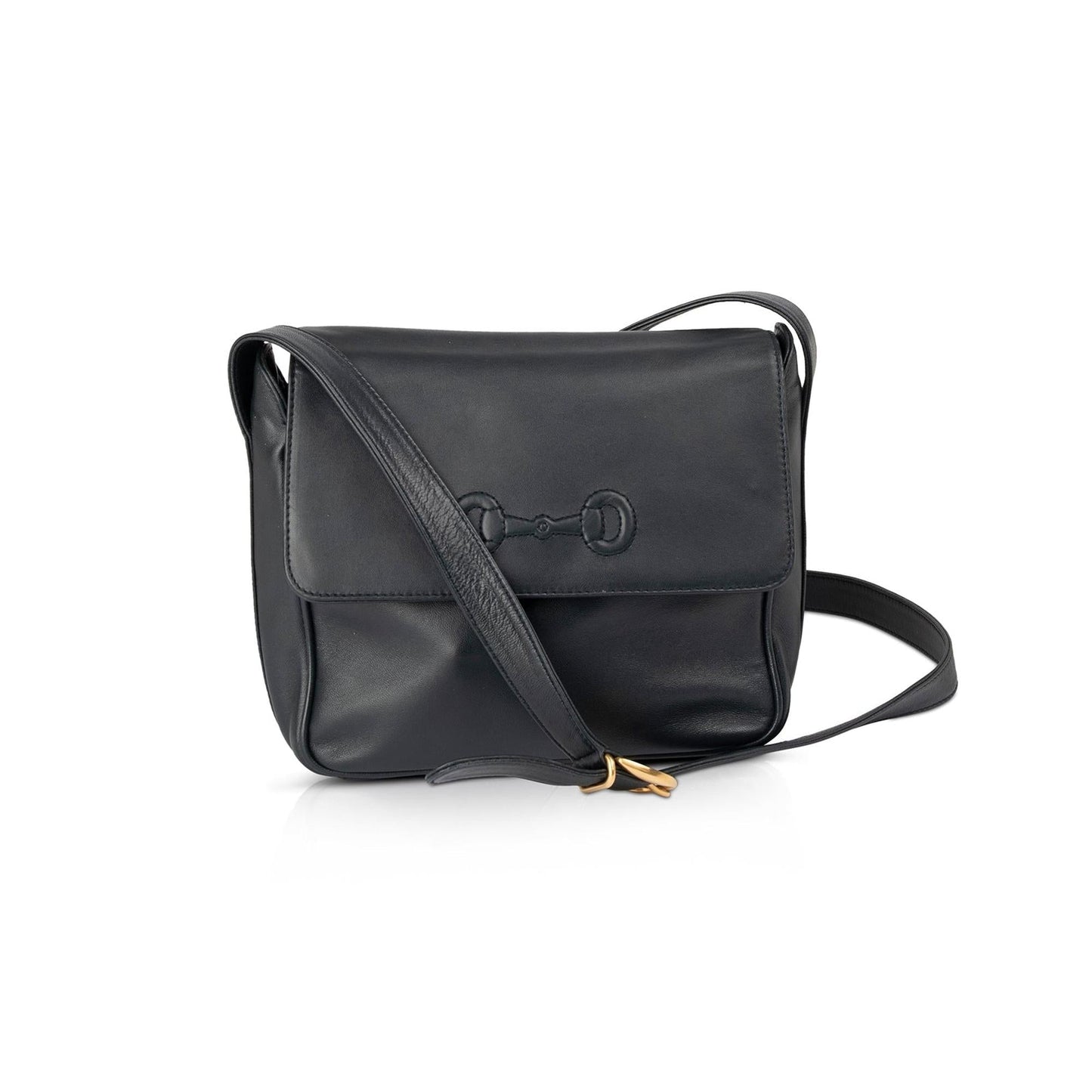 Gucci Vintage Leather Crossbody Bag