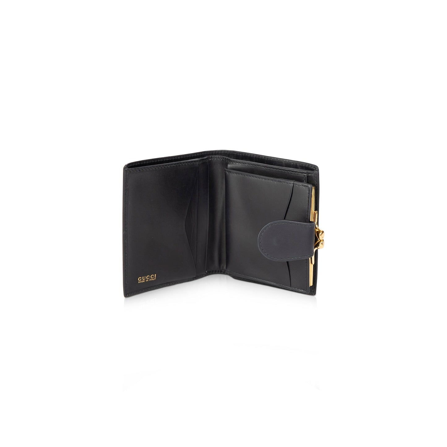 Gucci Vintage Leather French Wallet