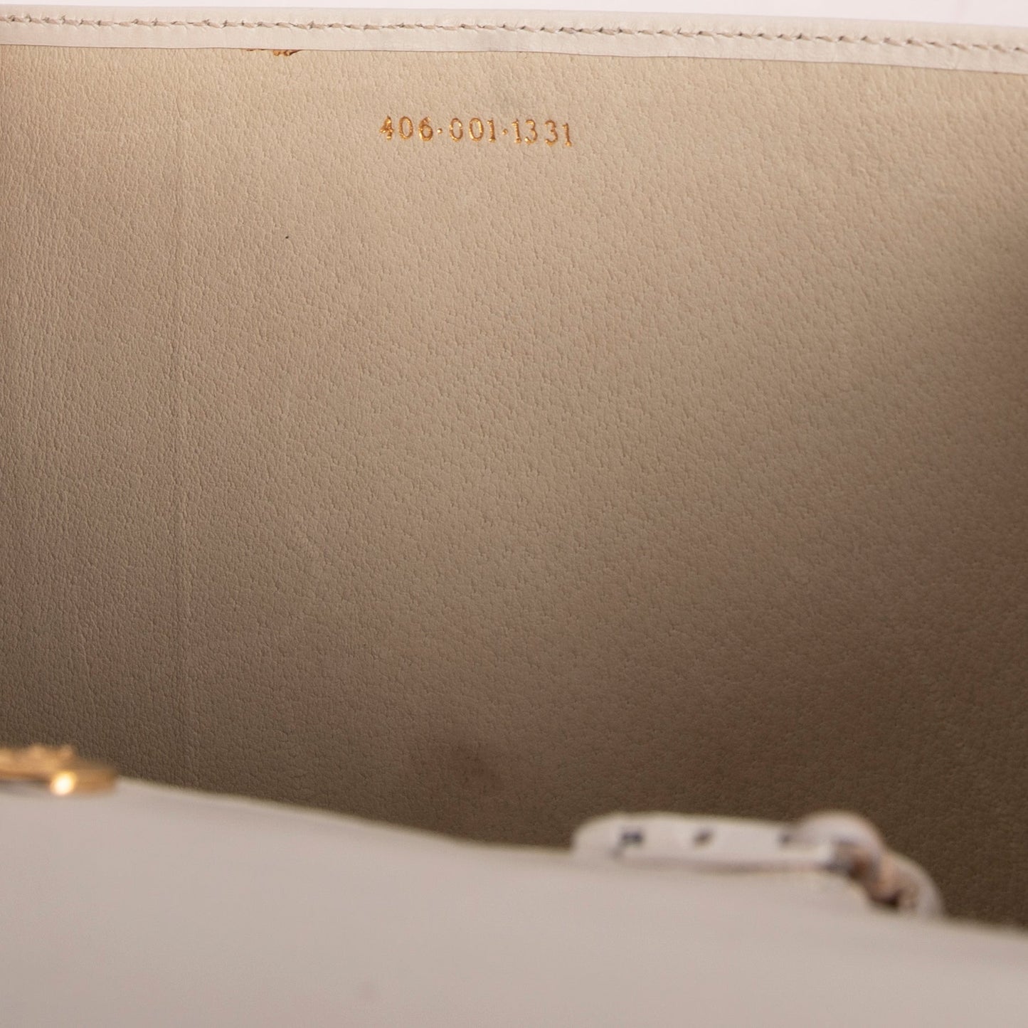 Gucci Vintage Leather Shoulder Bag