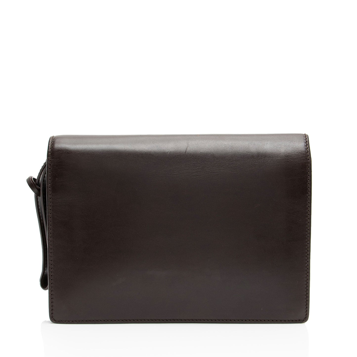 Gucci Vintage Leather Padlock Wristlet