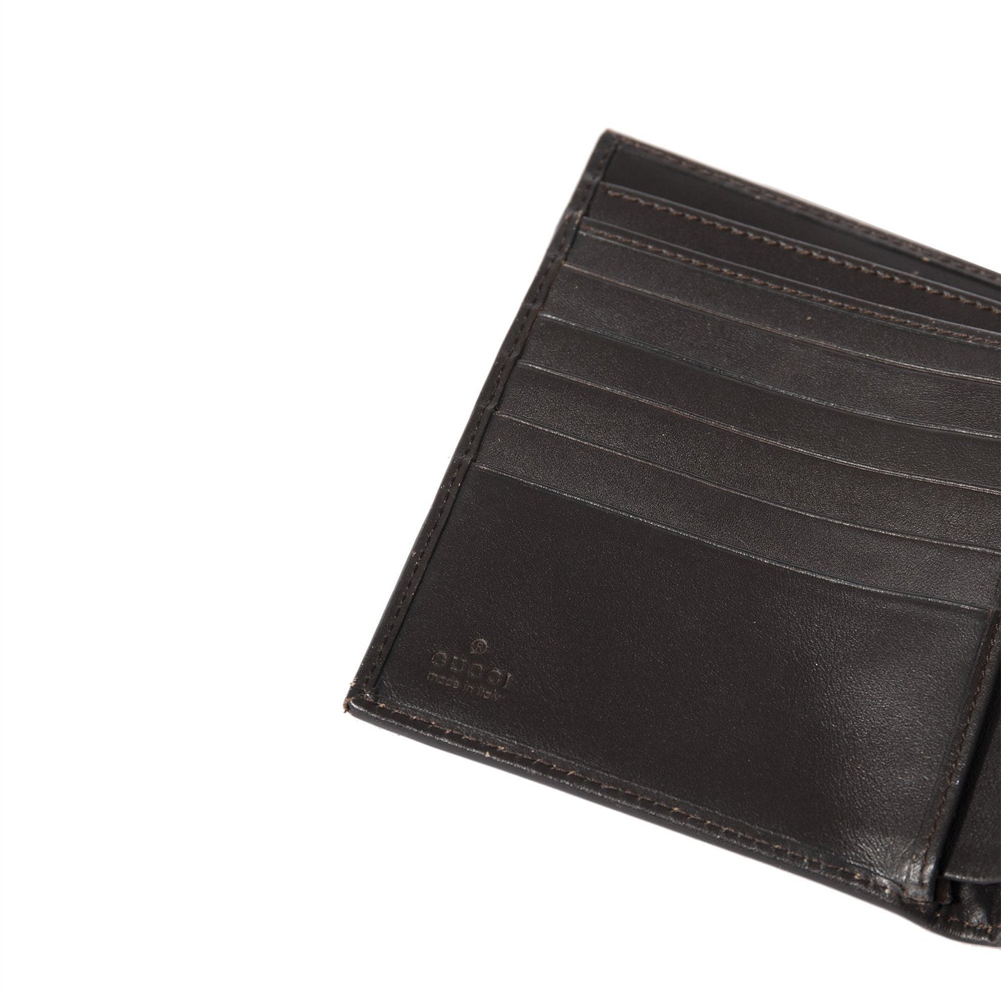Gucci Vintage Monogram Compact Wallet