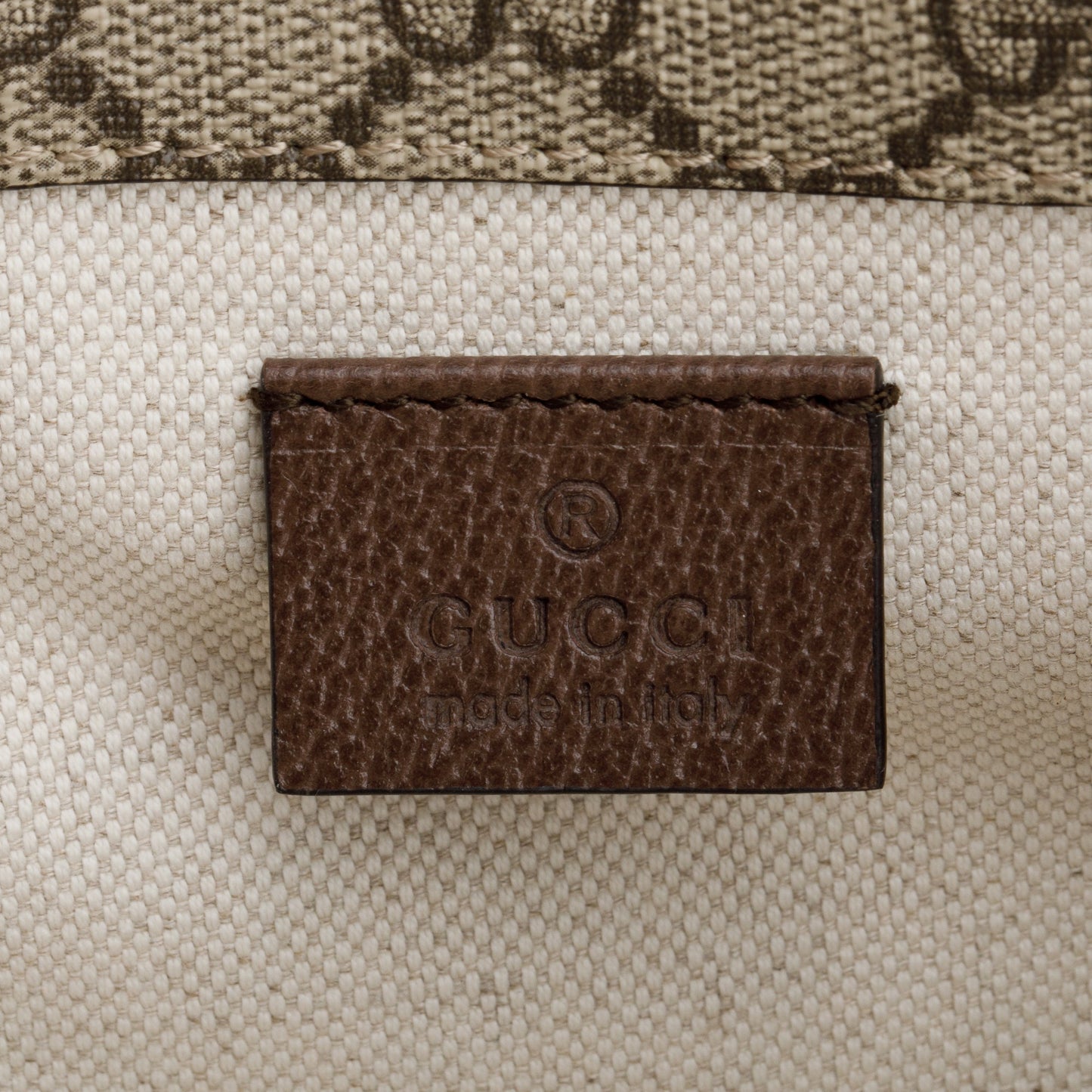 Gucci Vintage Neo GG Supreme Small Double Flap Messenger Bag