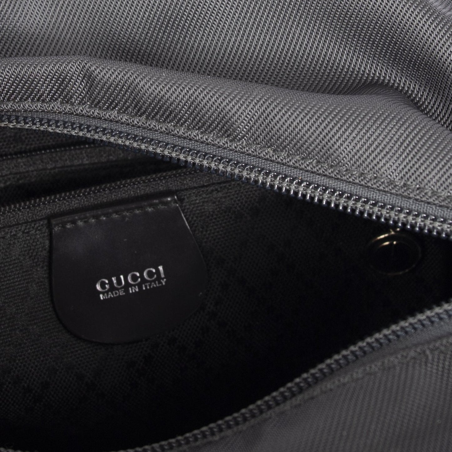 Gucci Vintage Nylon Bamboo Tote