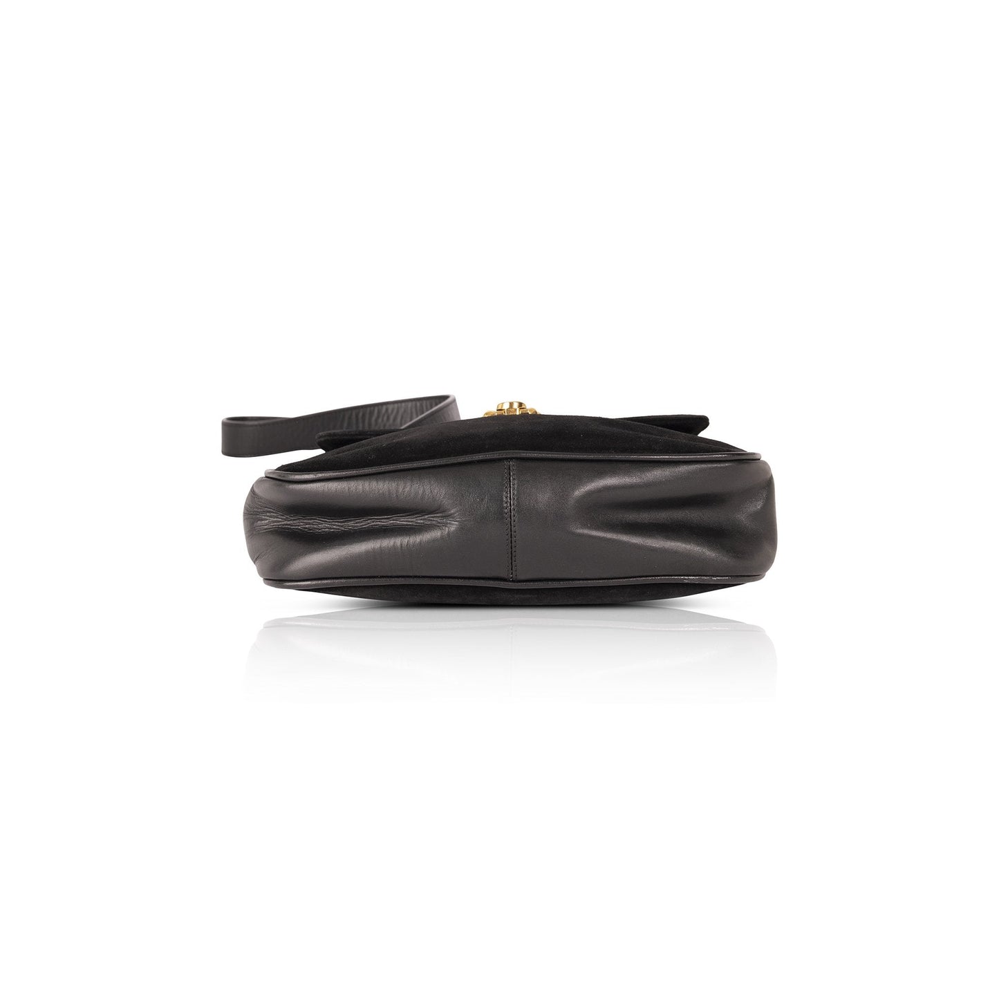 Gucci Vintage Suede Shoulder Bag