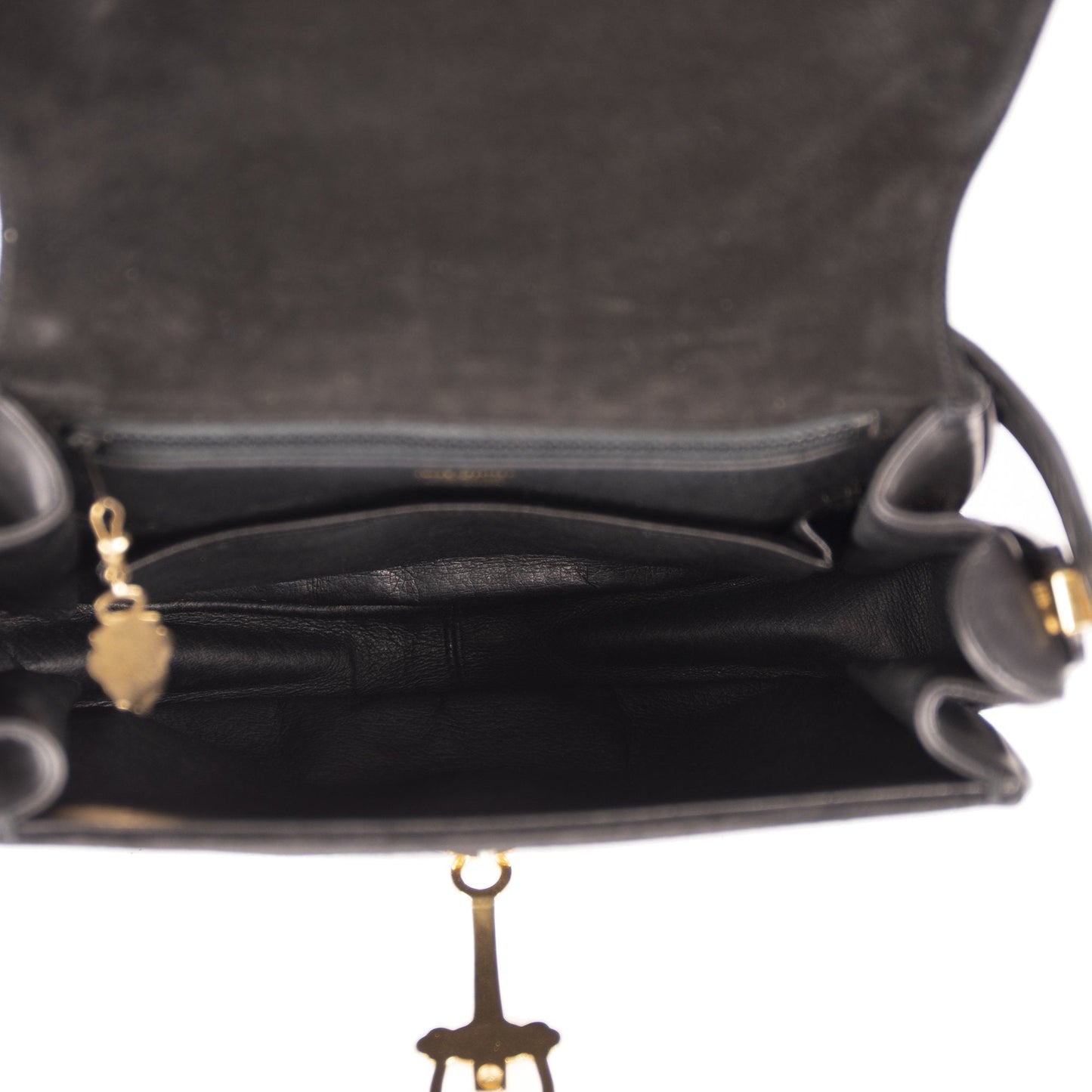 Gucci Vintage Suede Shoulder Bag