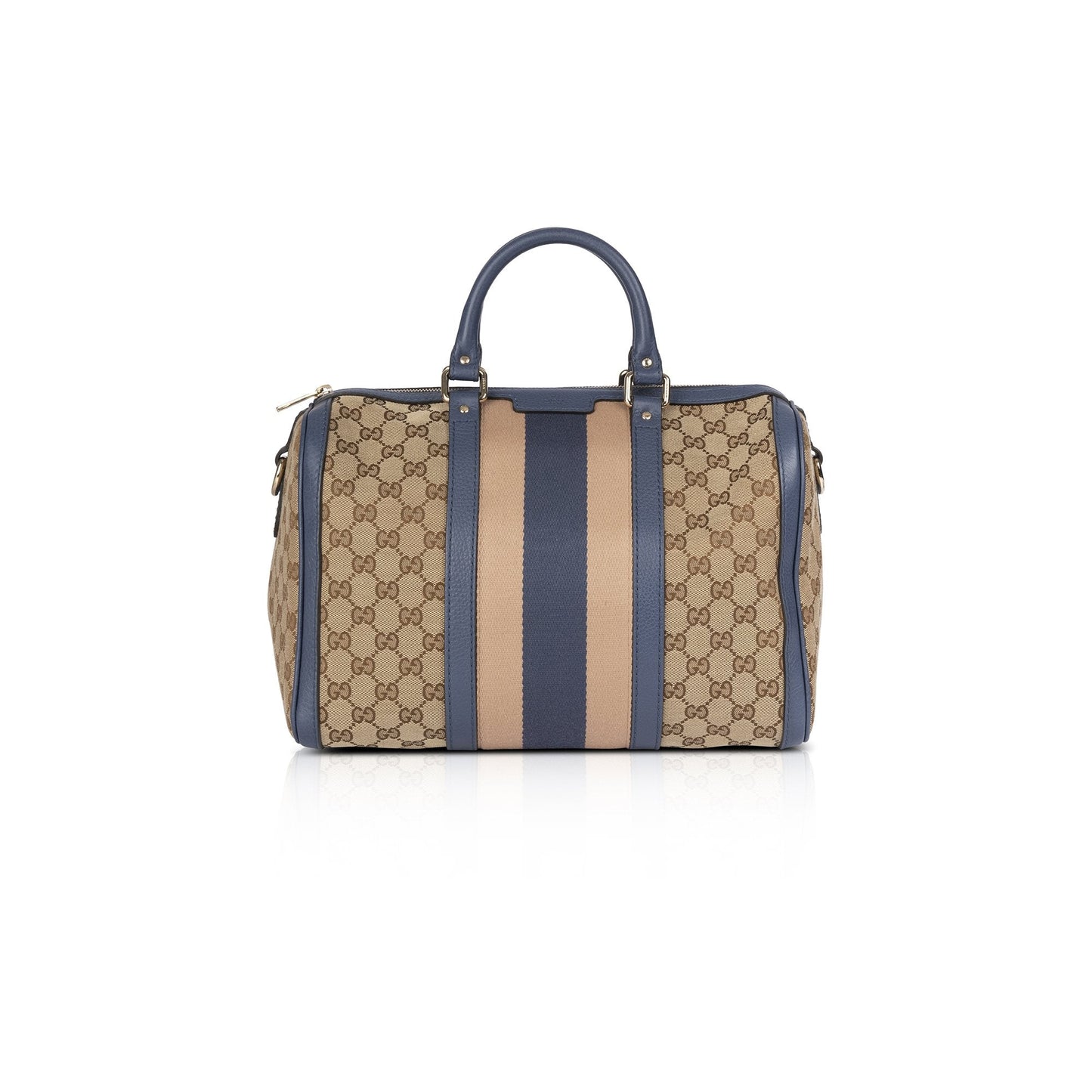 Gucci Vintage Web Original GG Boston Bag
